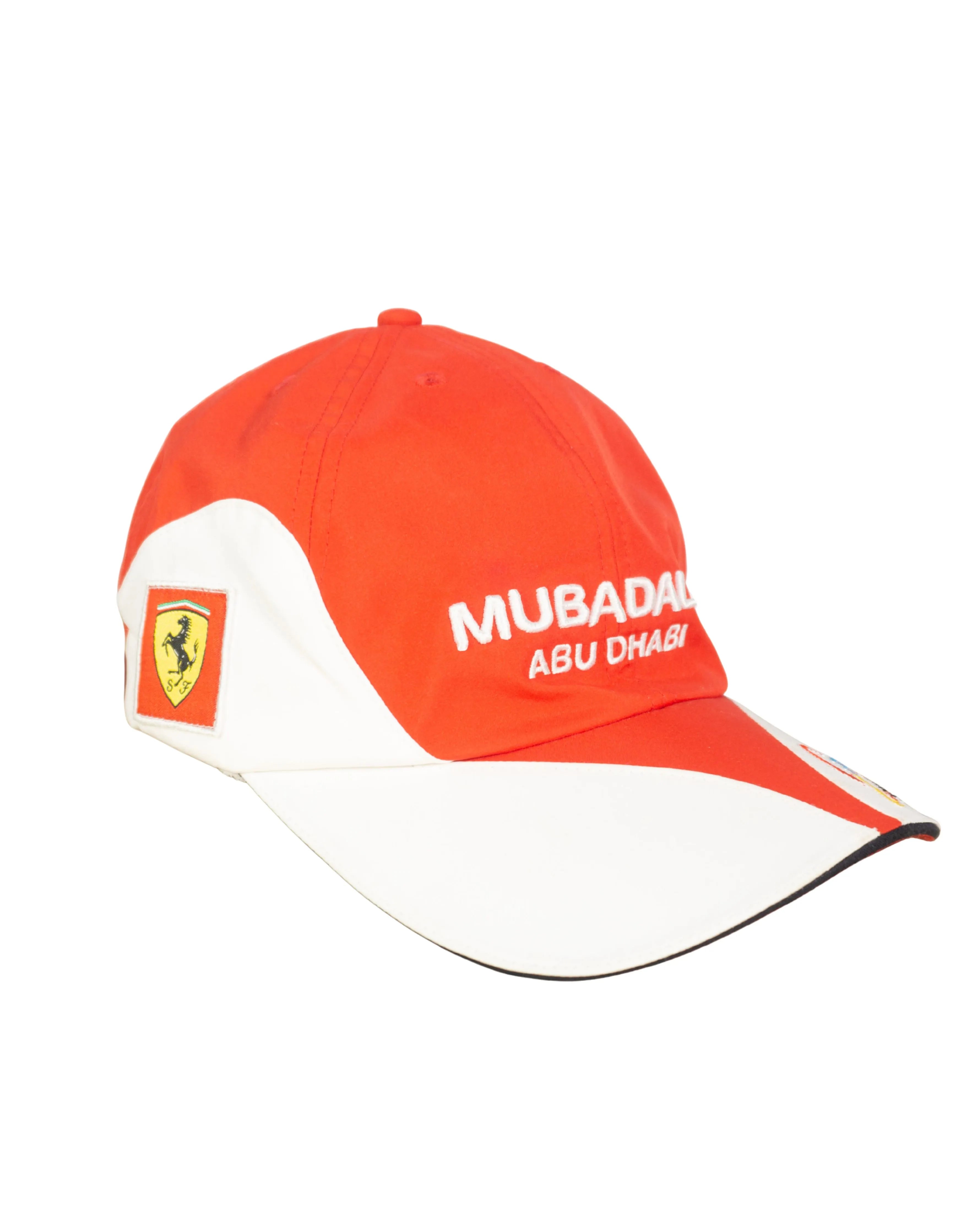 Gorra Fernando Alonso Ferrari Mubadala Roja — Talla M