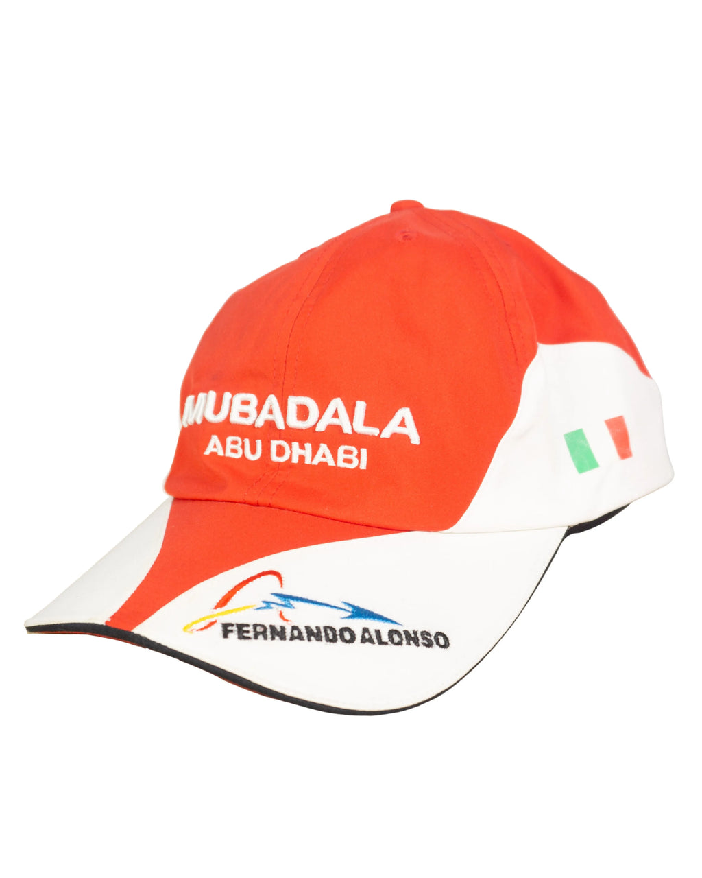 Gorra Fernando Alonso Ferrari Mubadala Roja — Talla M