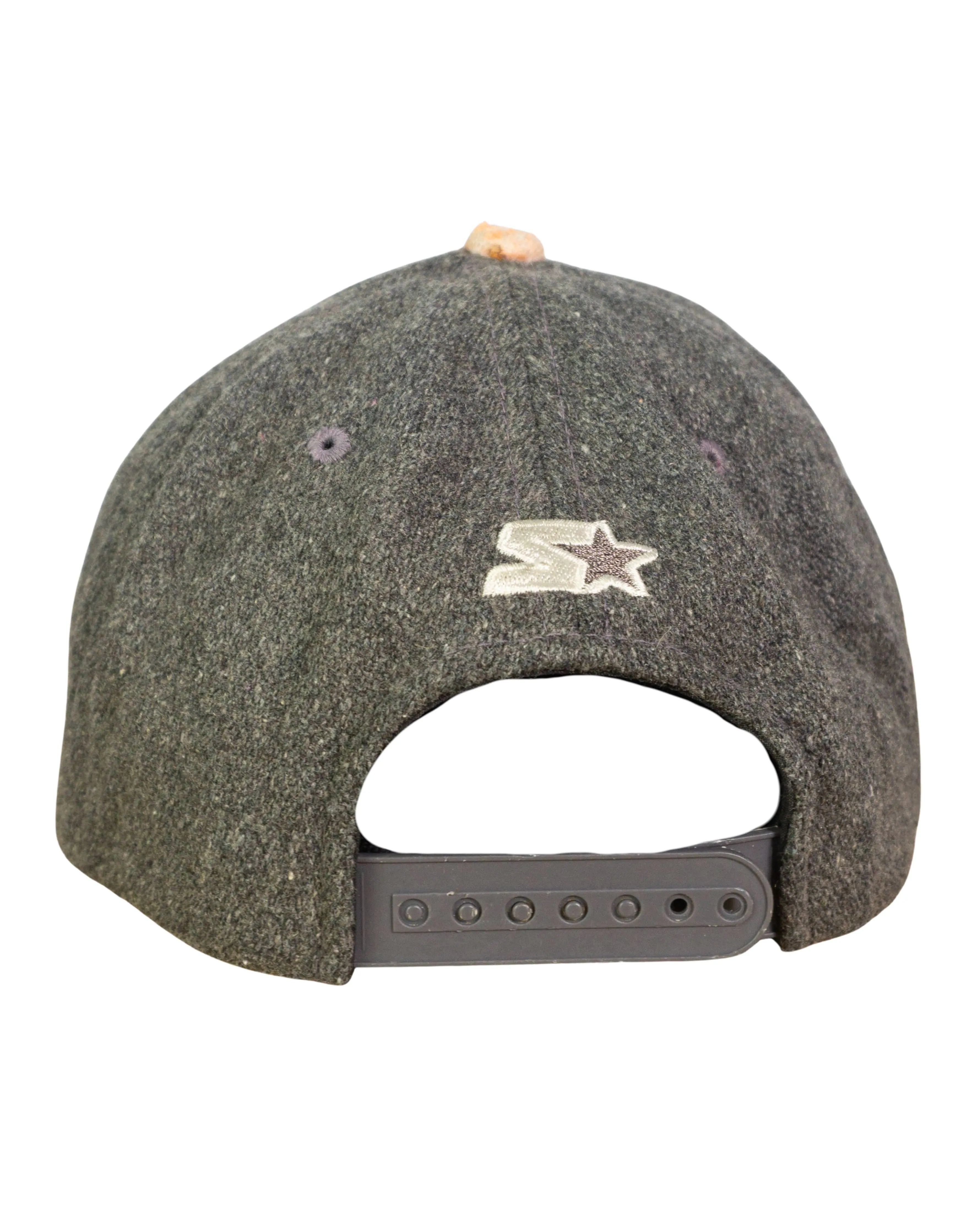 Gorra Plana Starter rework Carhartt Gris y Camel vintage — Talla M