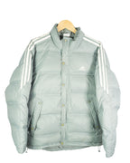 Abrigo acochado Adidas vintage 00s gris M