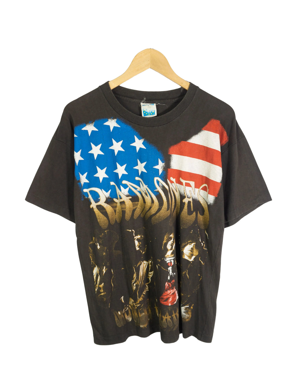 Camiseta Ramones Mondo Bizarro Negro Vintage 1992 — Talla M