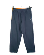 Pantalón deportivo Nike vintage 00s azul marino/naranja S
