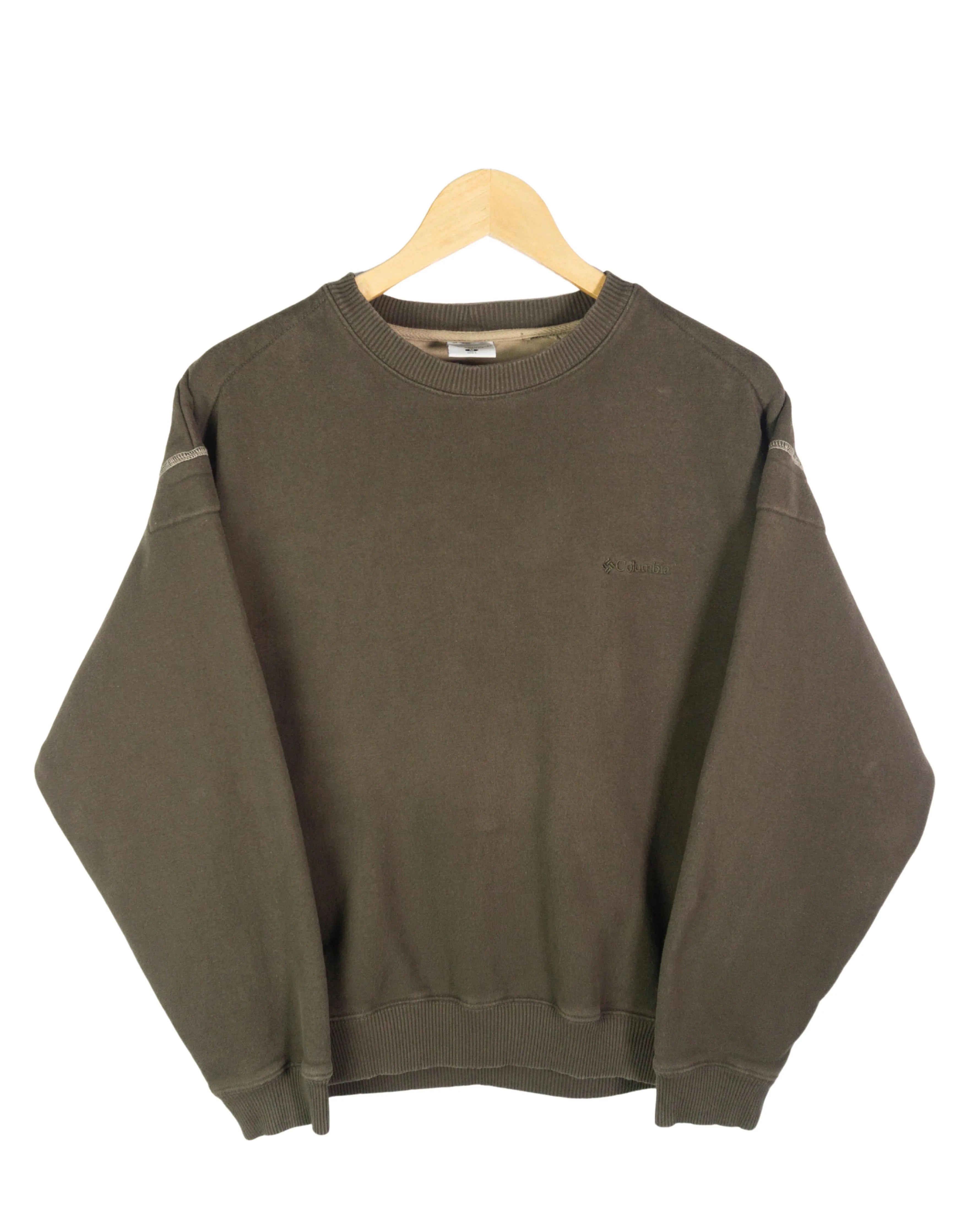 Sudadera Columbia vintage 00s marrón M