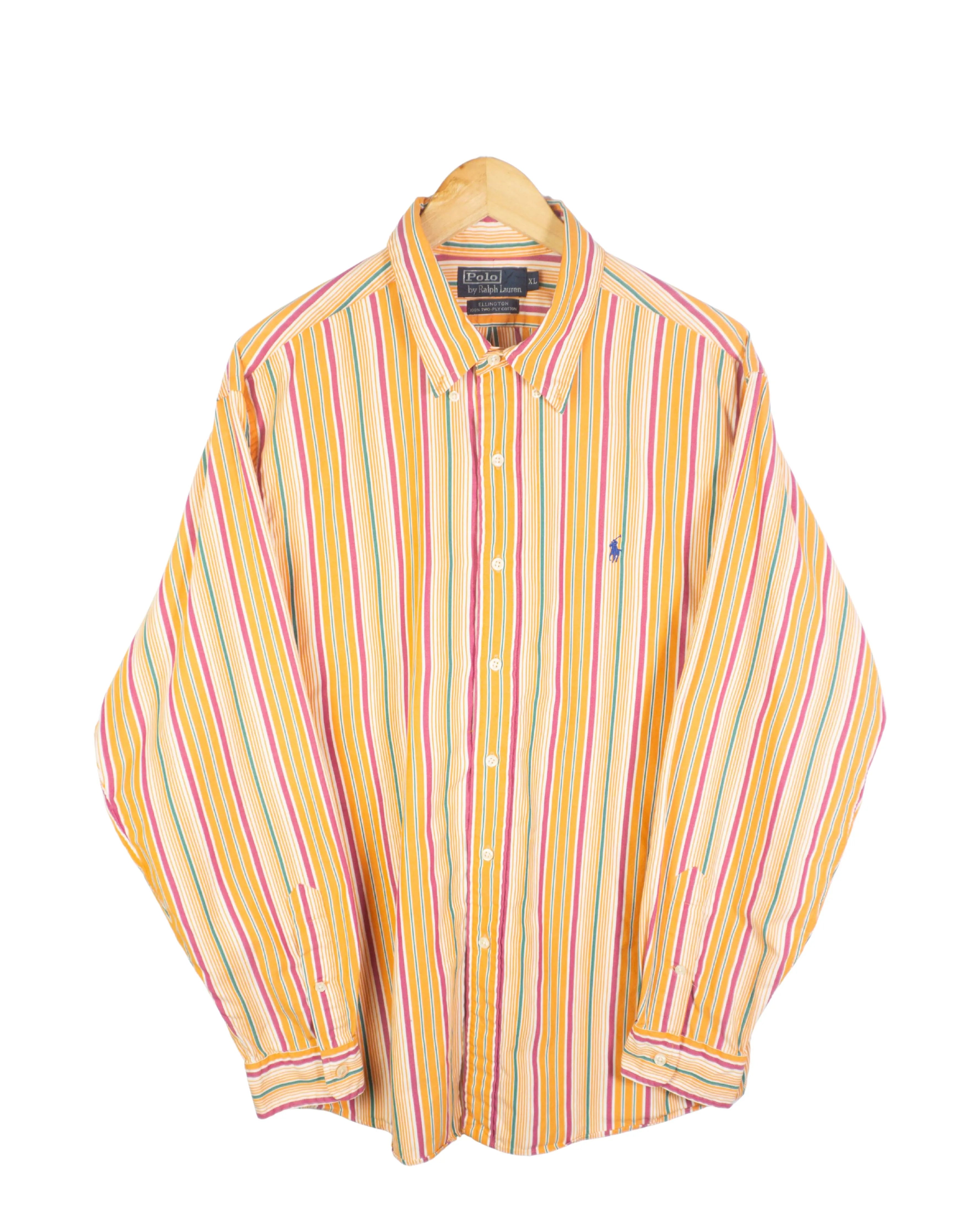 Camisa de rayas Ralph Lauren vintage 00s XL