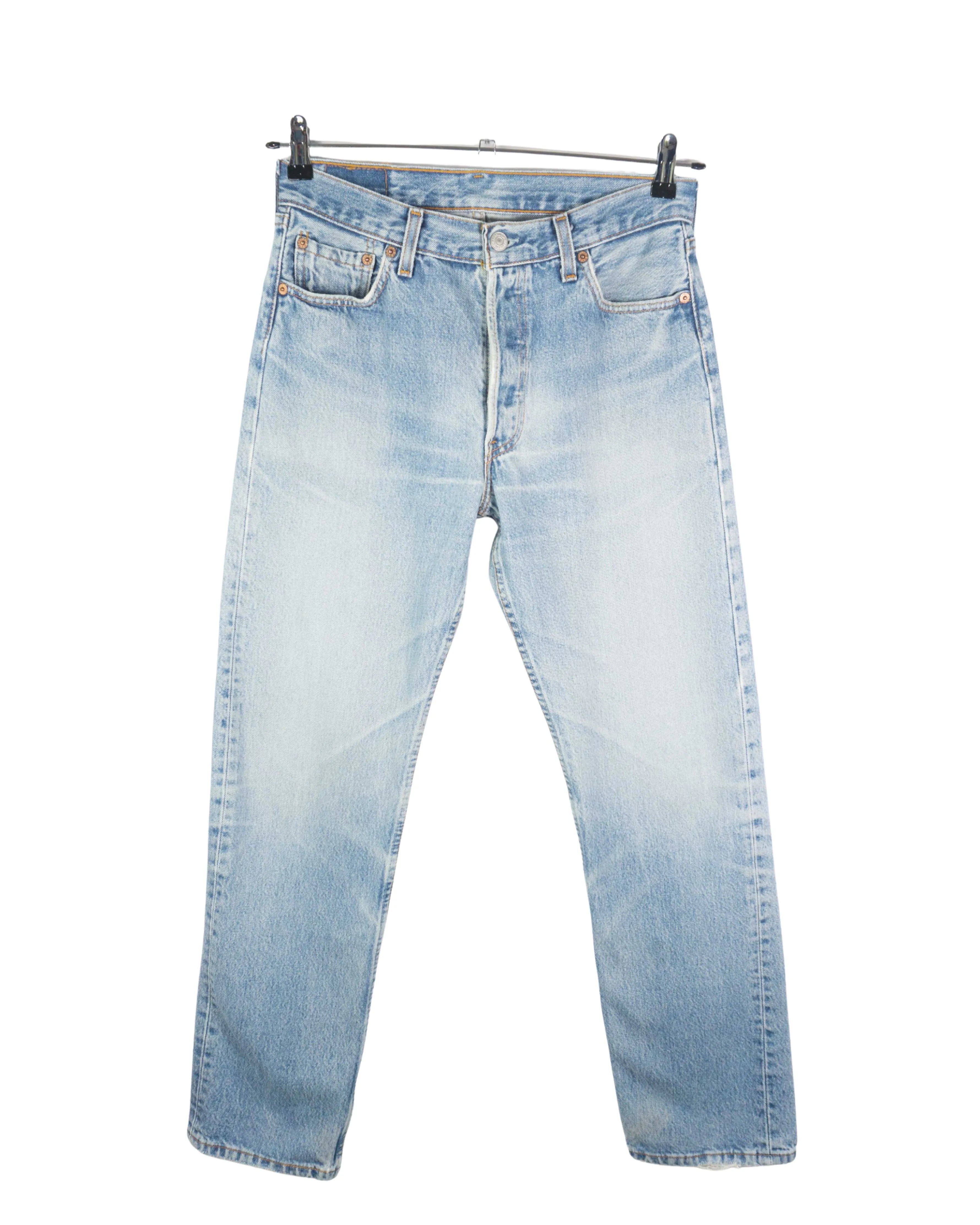 Pantalón vaquero levis 501 vintage 00s azul claro W31