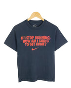 Camiseta Nike Running Azul Marino 00s — Talla S