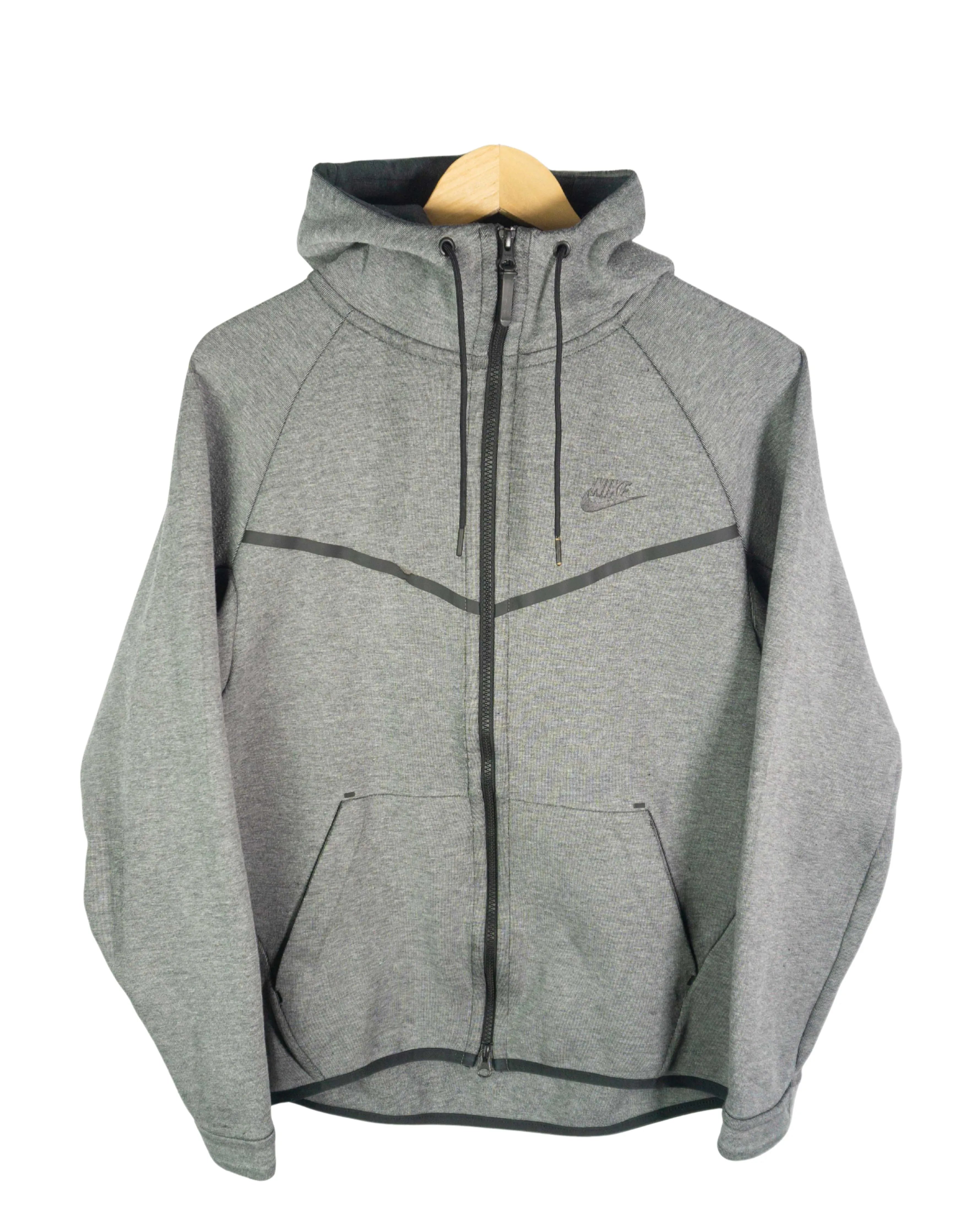 Sudadera con cremallera Nike tech gris M