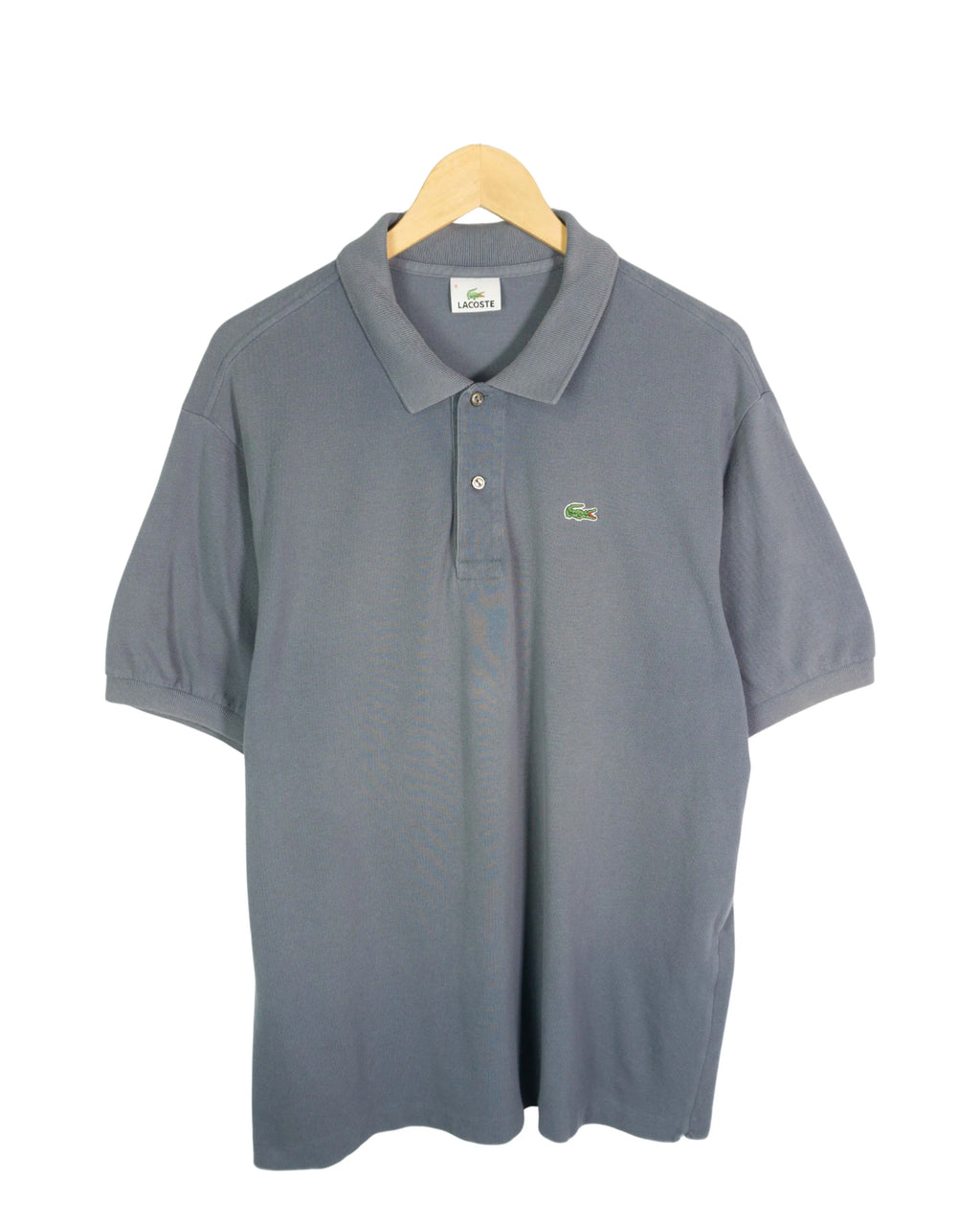 Polo Lacoste Gris Vintage 00s — Talla 2XL