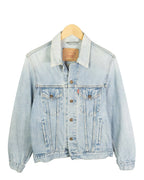 Chaqueta Levi's Light Wash Azul Vintage 90s — Talla S
