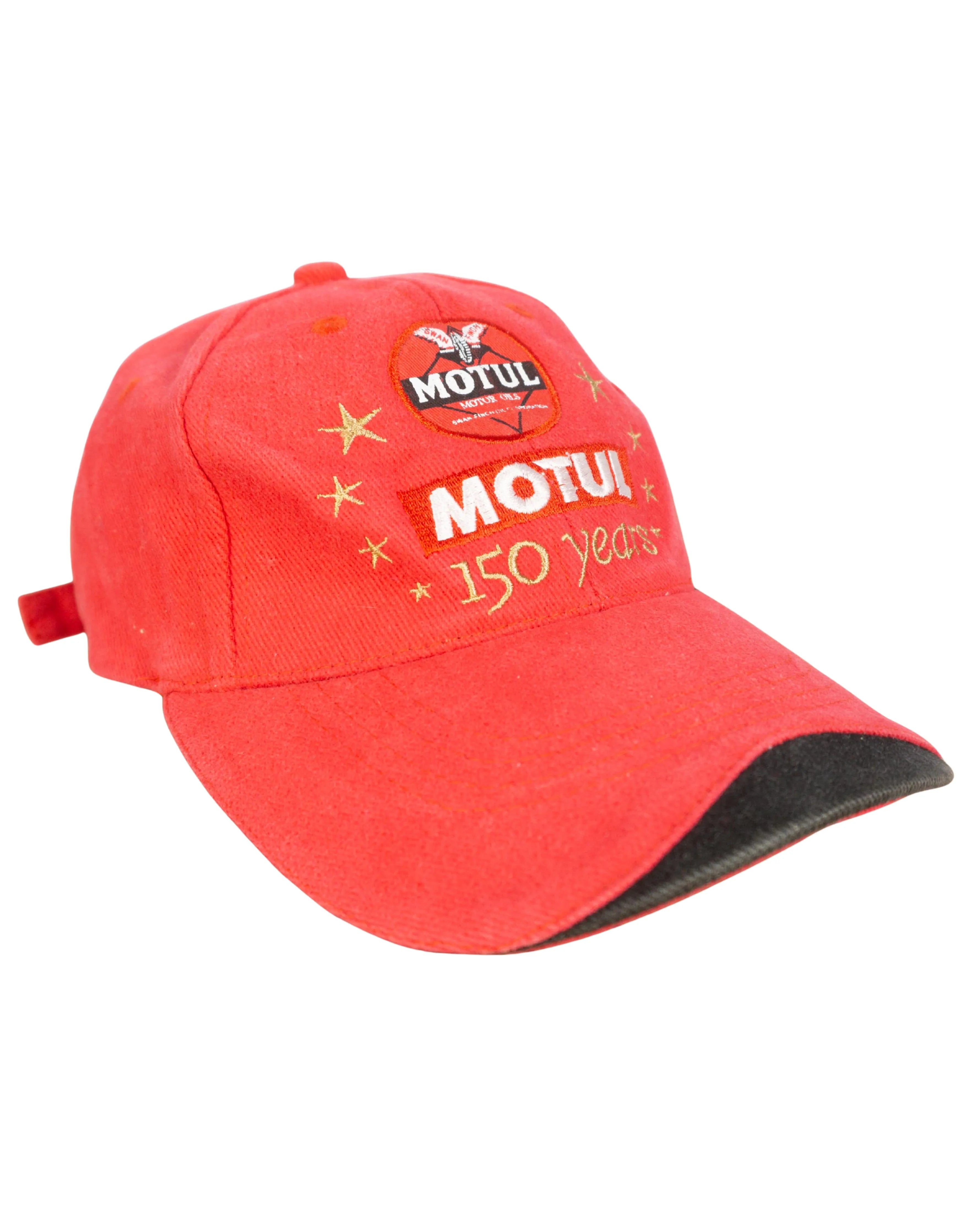 Gorra Motul 150 Aniversario Roja Vintage 00s — Talla M