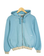 Sudadera Nike Cremallera Azul Celeste vintage 00s Mujer — Talla L