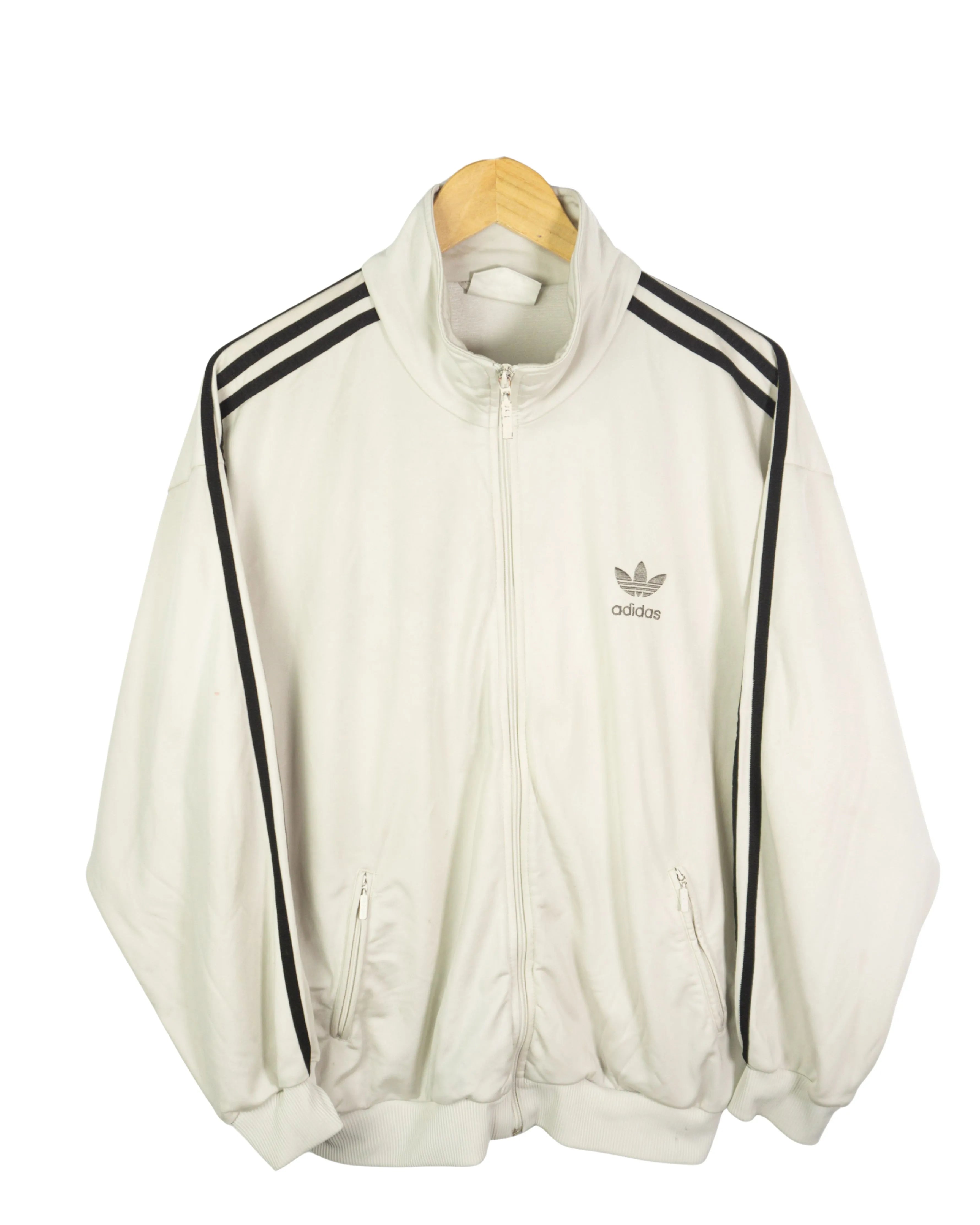 Chaqueta deportiva Adidas vintage 90s beige L