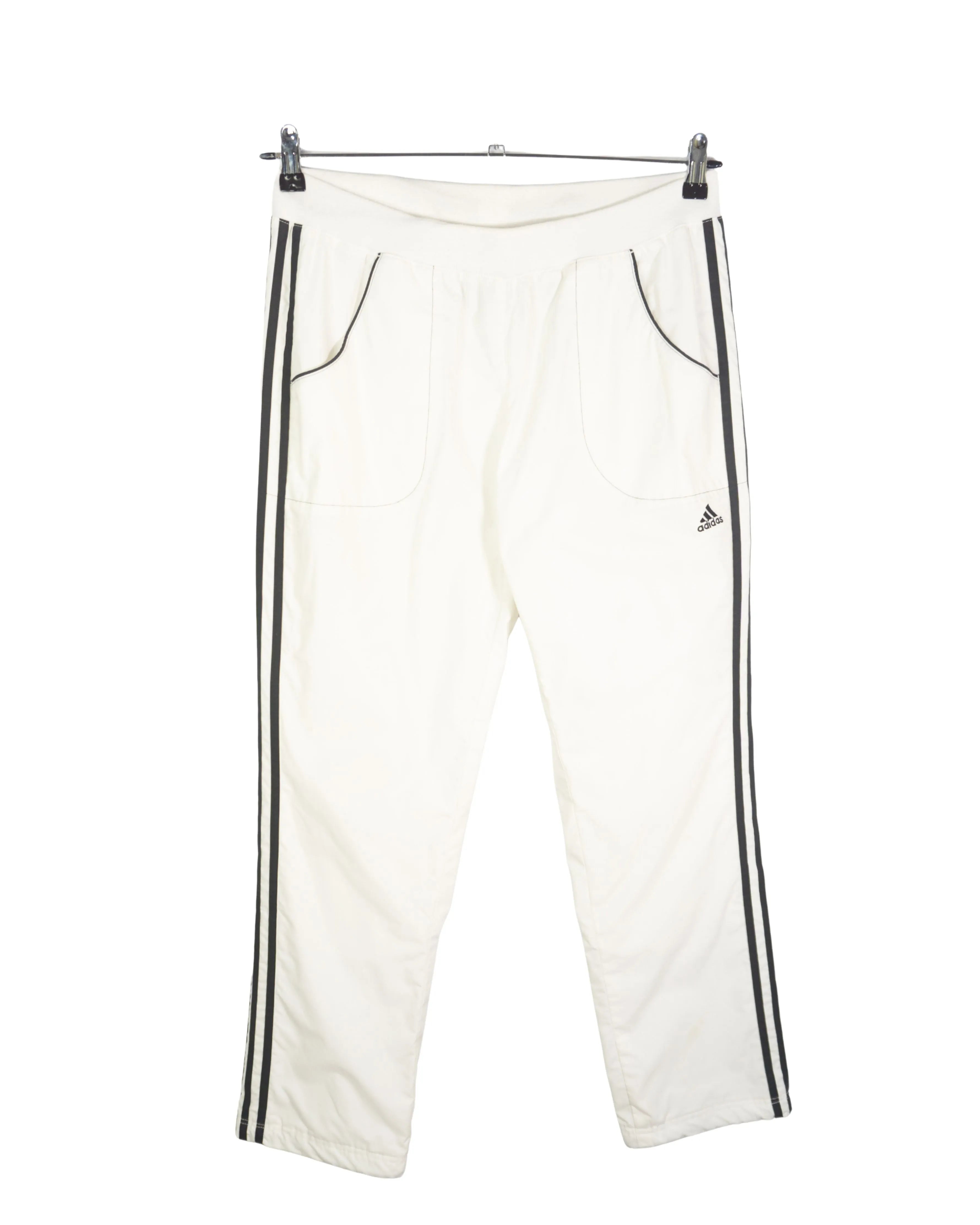 Pantalón Adidas Blanco Vintage 00s Mujer — Talla M
