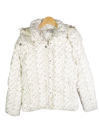 Abrigo de plumas Nike blanco S