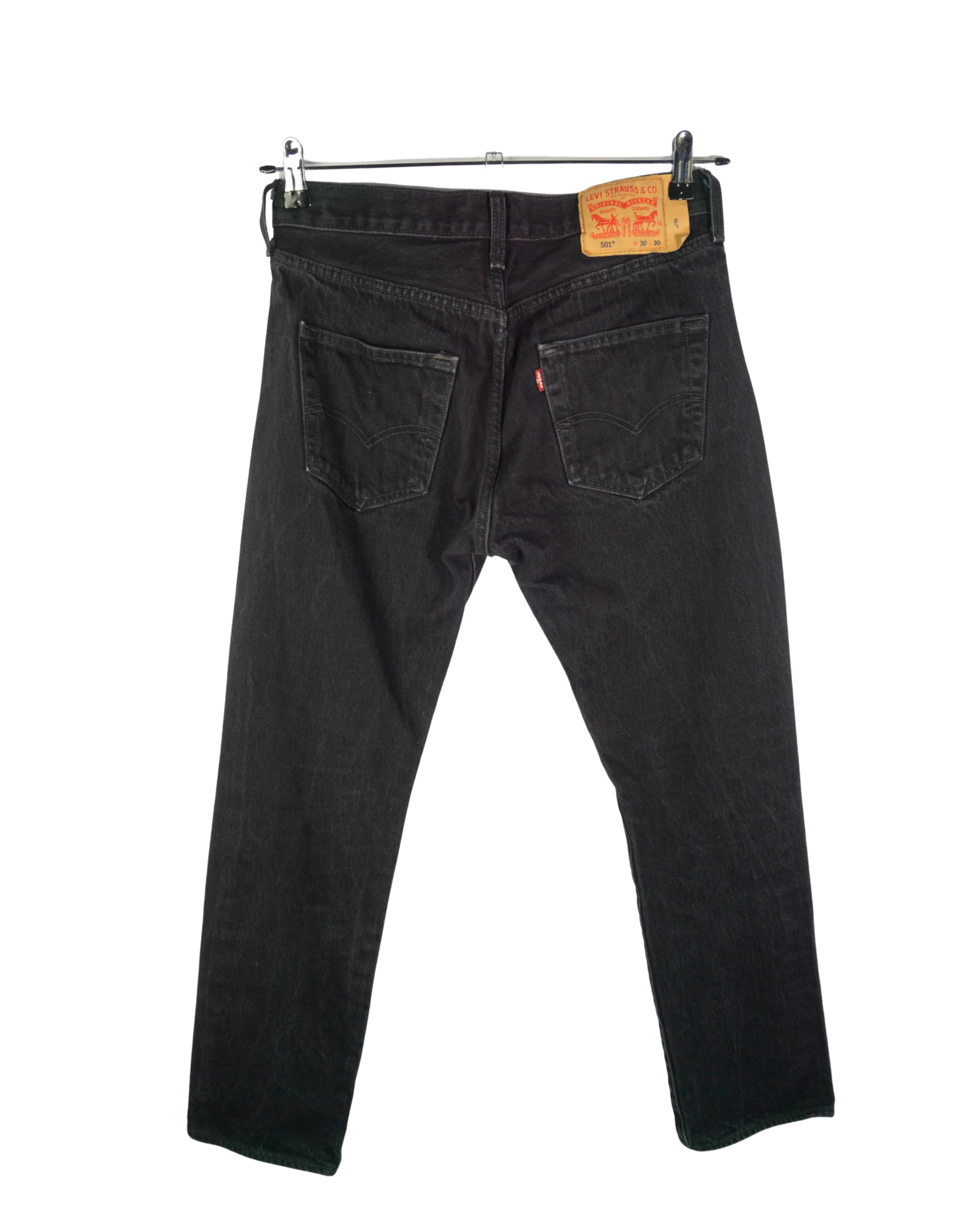 Pantalón levis 501 vintage negro W30