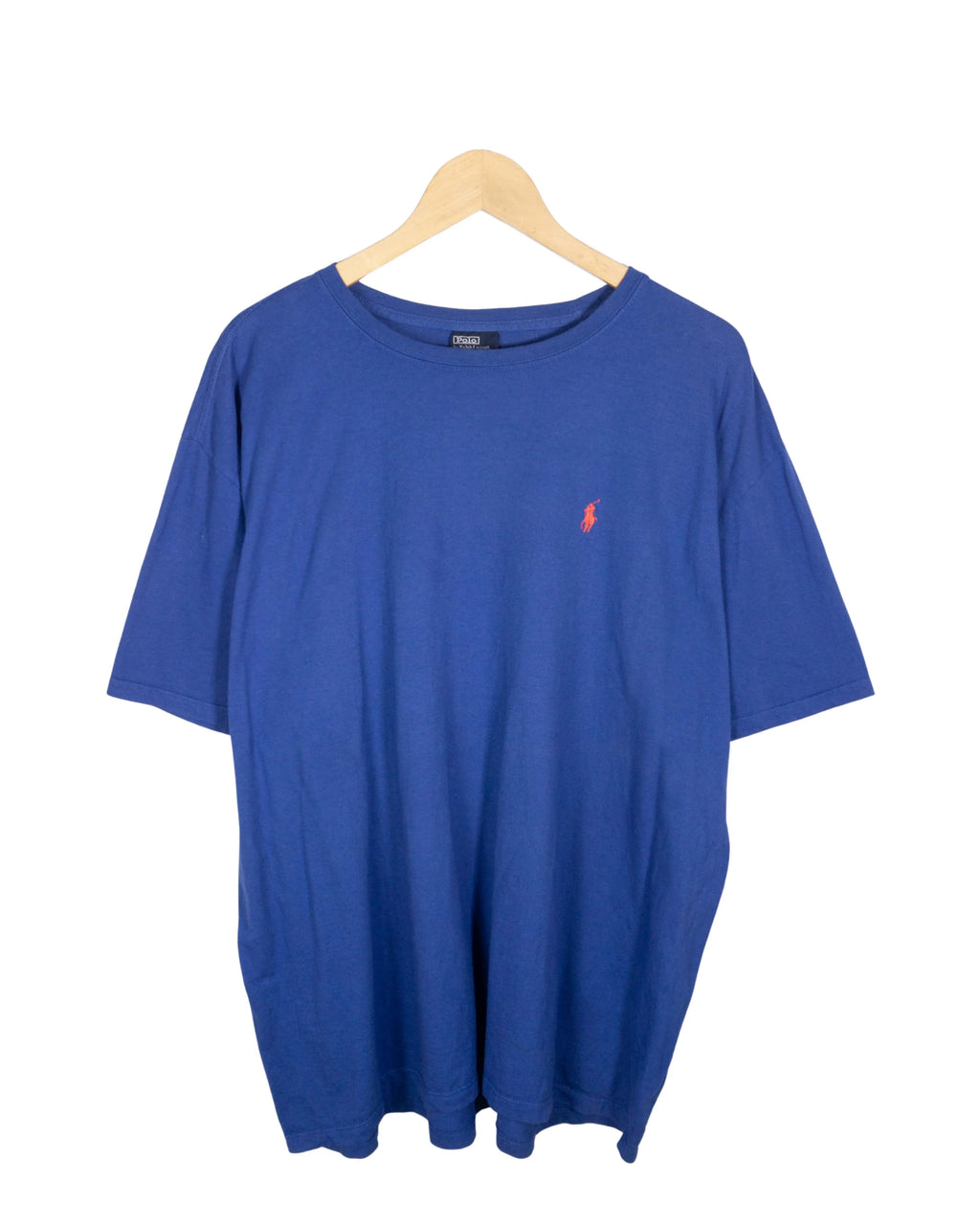 Camiseta Ralph Lauren vintage 90s azul XL