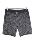 Bermuda Alpinestars Zebra Gris Negra Vintage 00s — Talla M