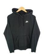 Sudadera Nike Sportswear Negra Logo Bordado — Talla S