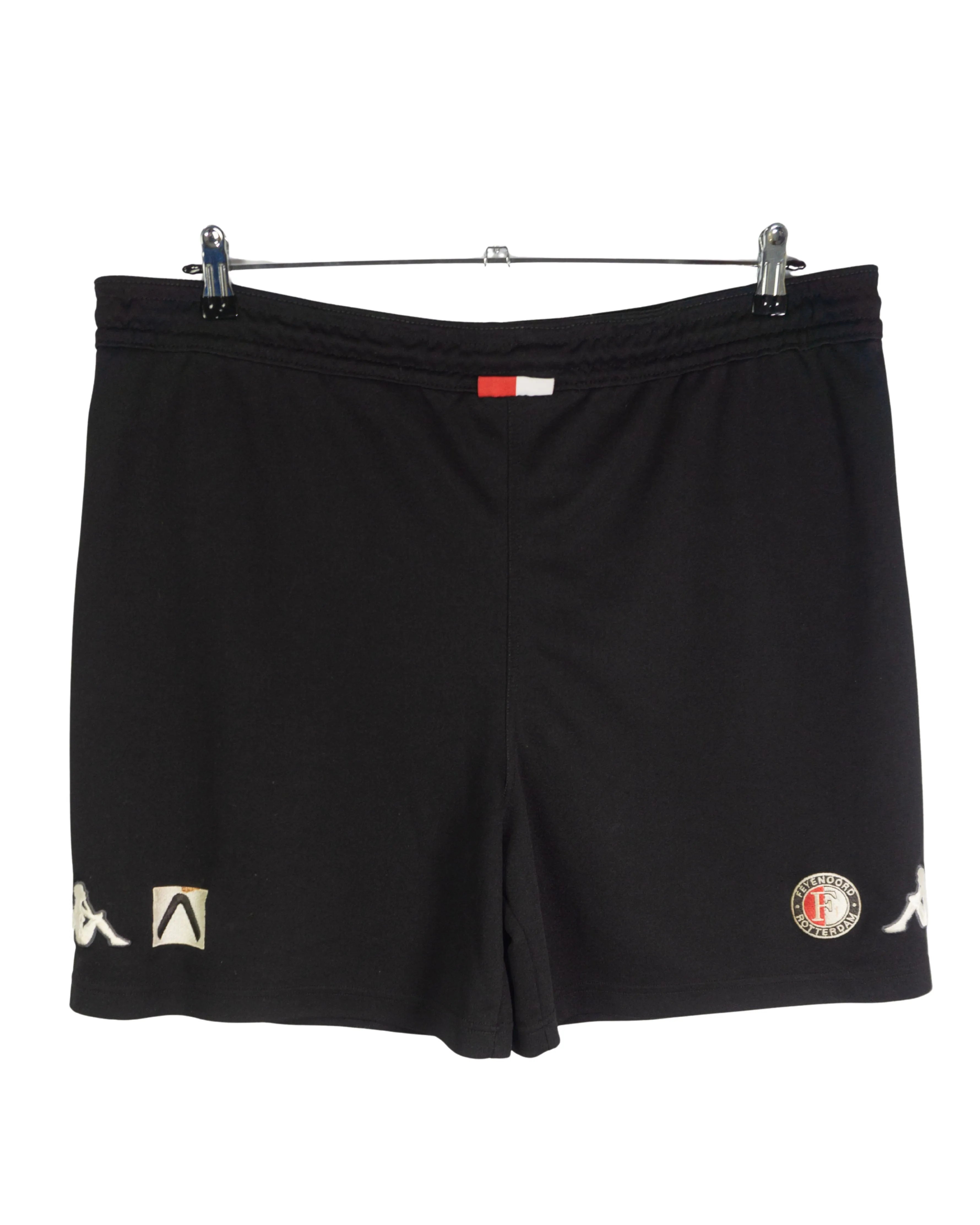 Short Kappa Feyenoord Rotterdam Negro vintage 00s — Talla XL
