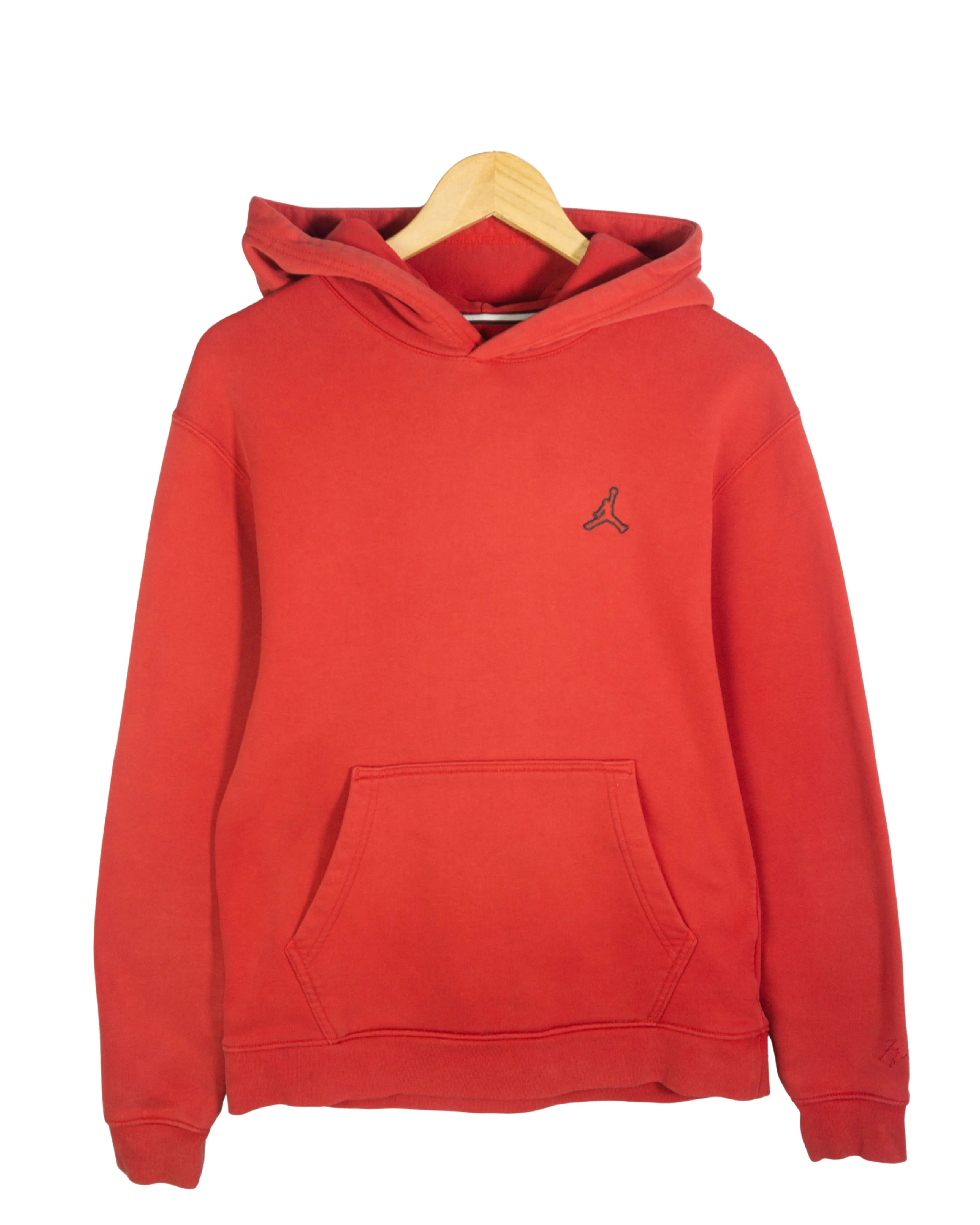 Sudadera Air Jordan Jumpman Roja con Capucha — Talla S