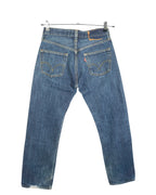 Vaqueros Levis 501 Azul Medio Vintage 90s — Talla W29