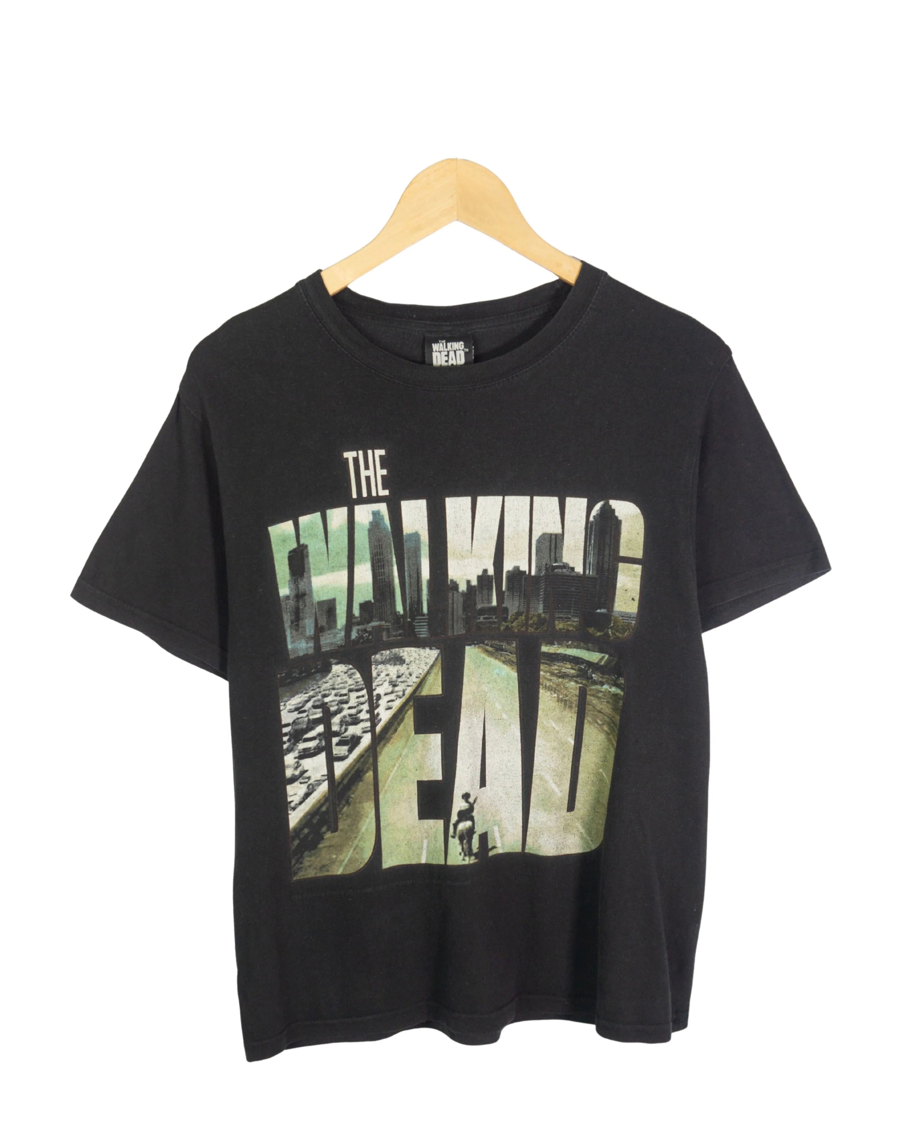 Camiseta The Walking Dead AMC Negra Oficial — Talla S