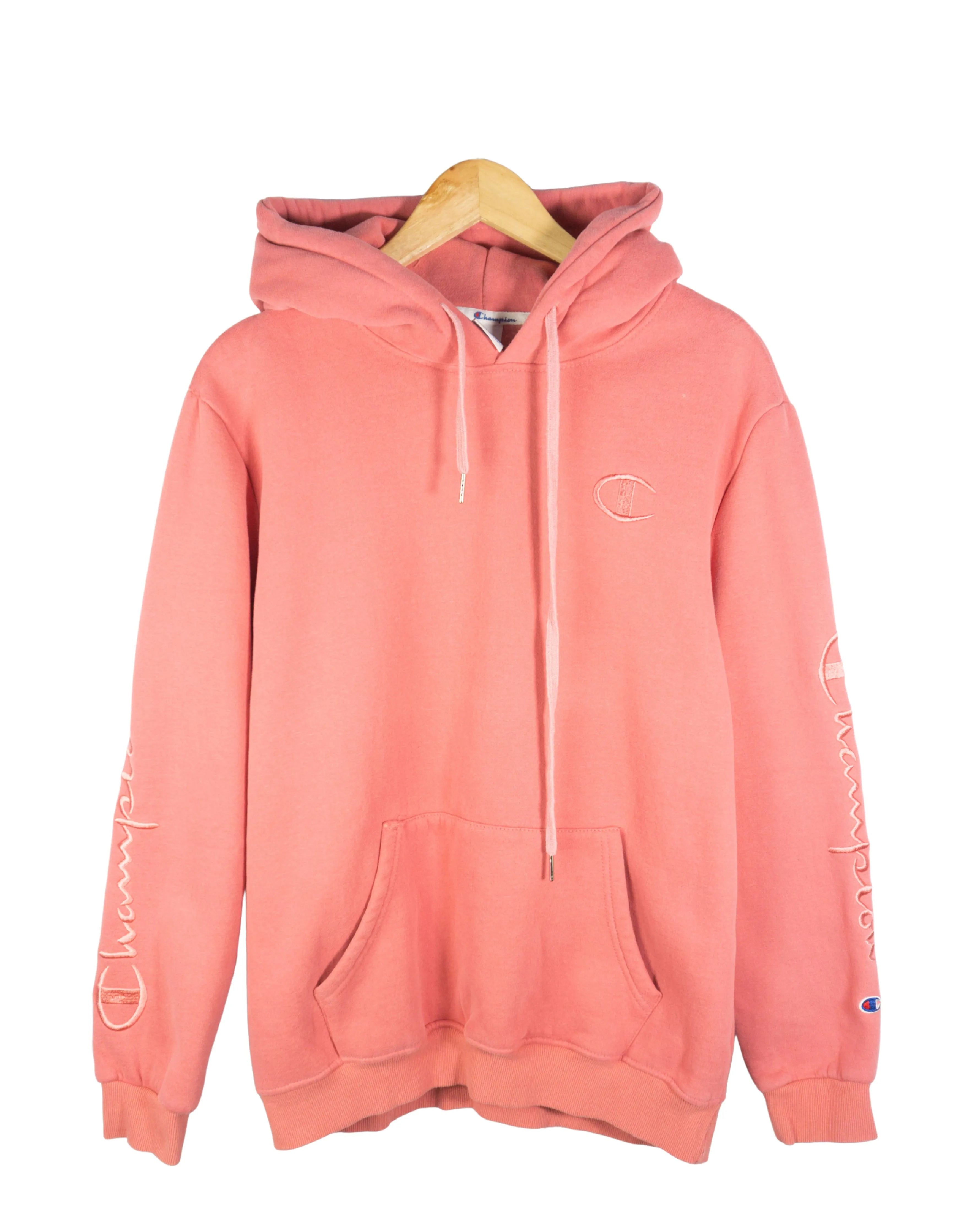 Sudadera Champion rosa pastel L