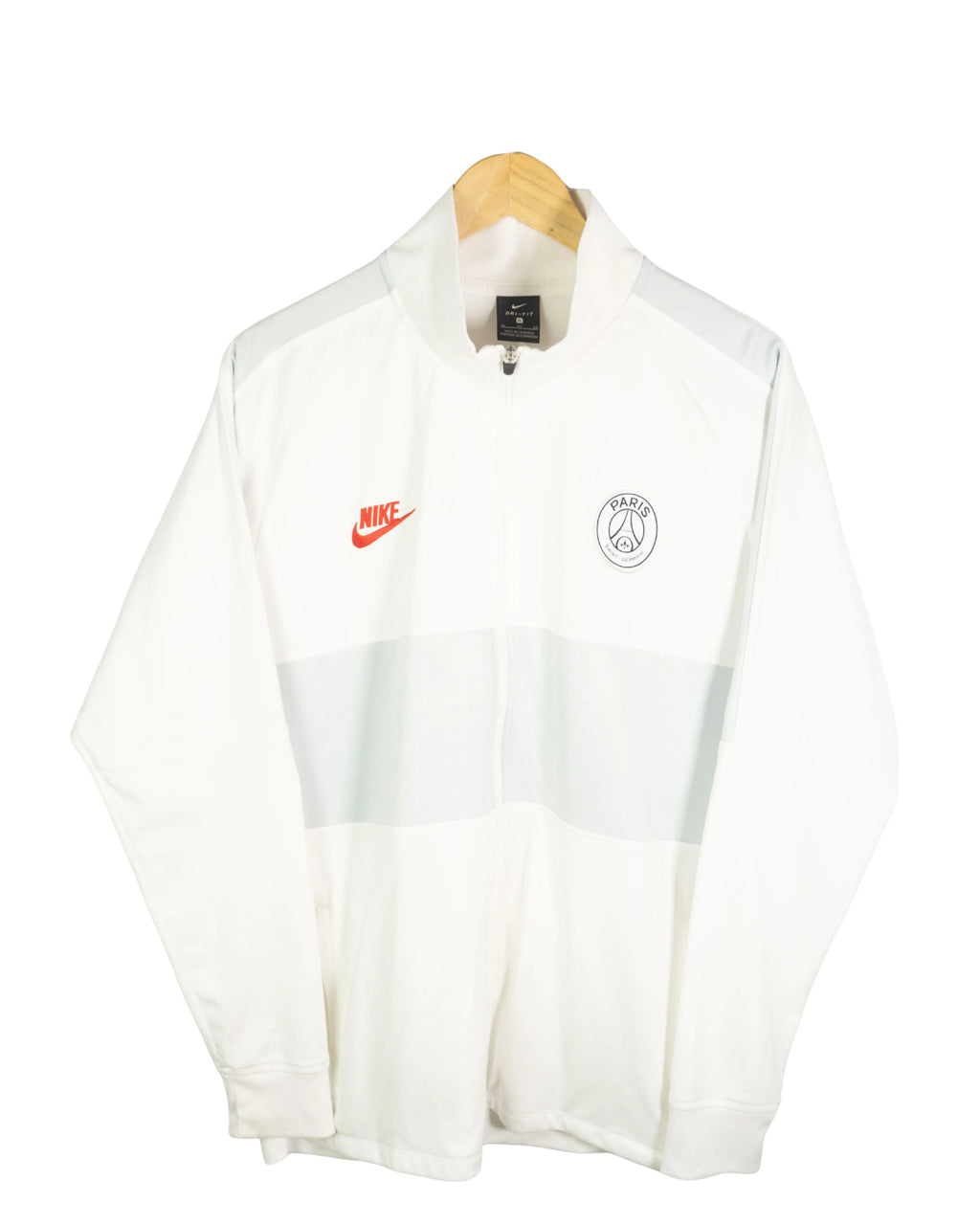 Chaqueta deportiva Nike Paris Saint Germain blanco/gris 2019/20 XL