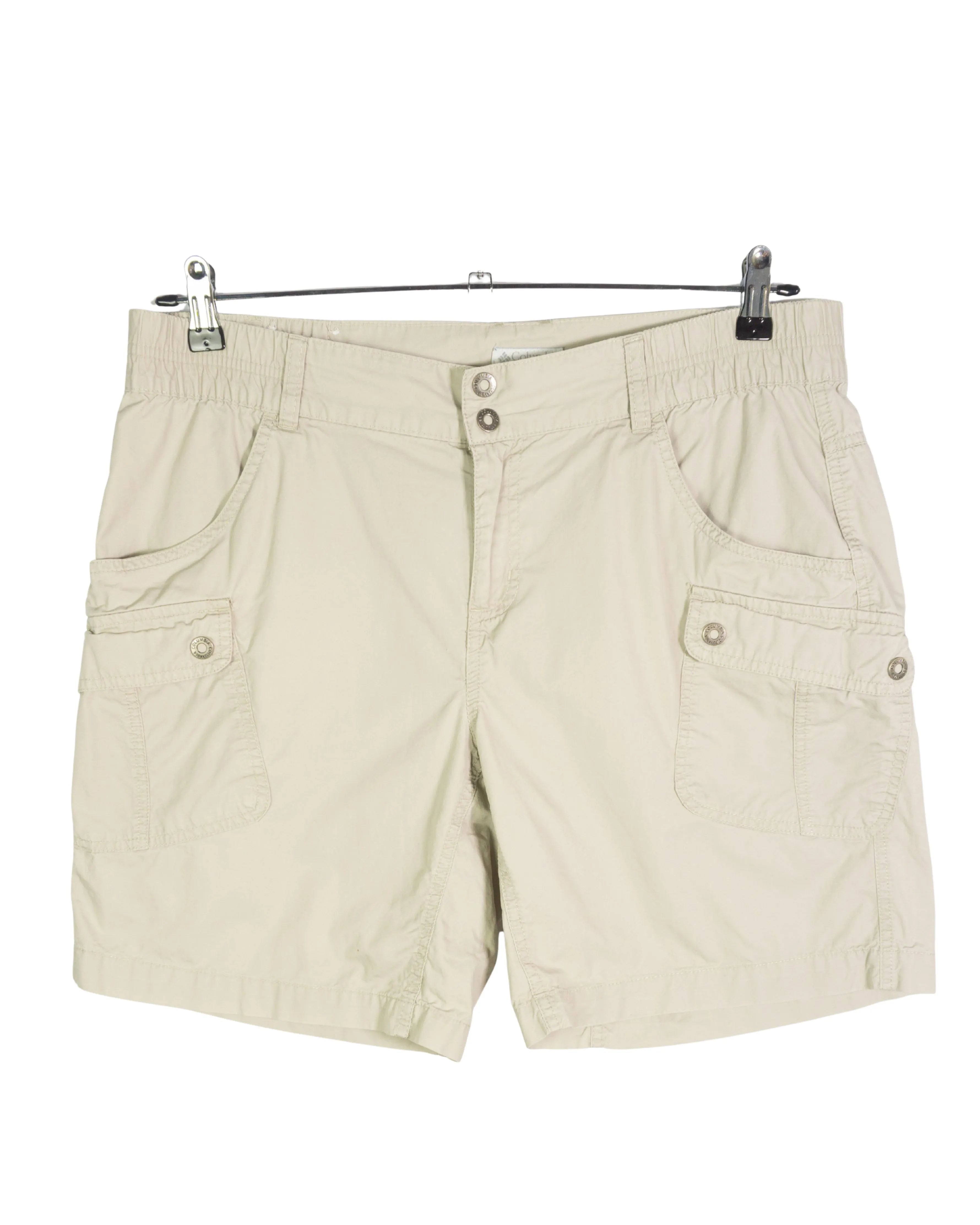 Pantalón Corto Columbia Beige Vintage 00s — Talla L