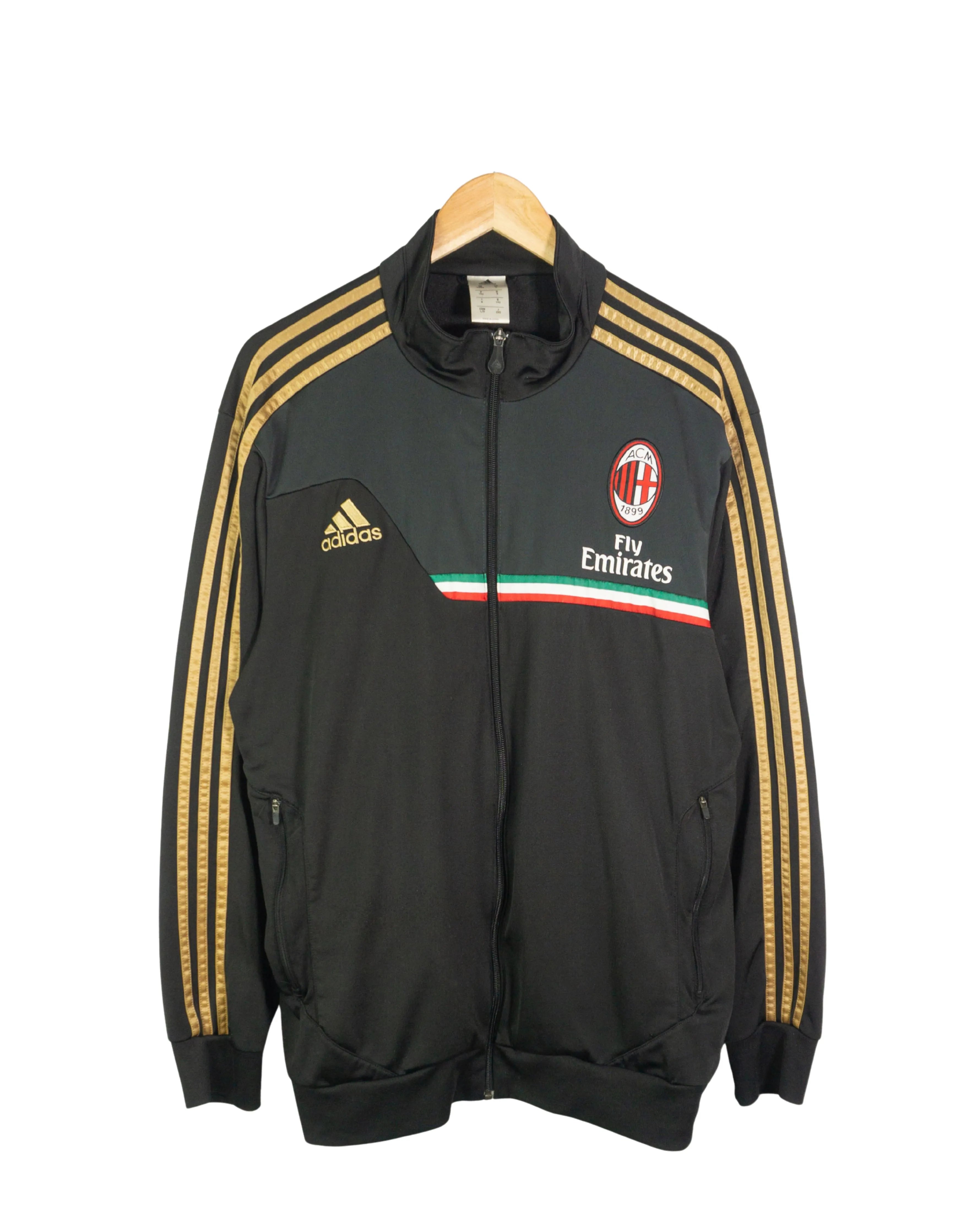 Chandal completo Adidas Ac Milan negro L
