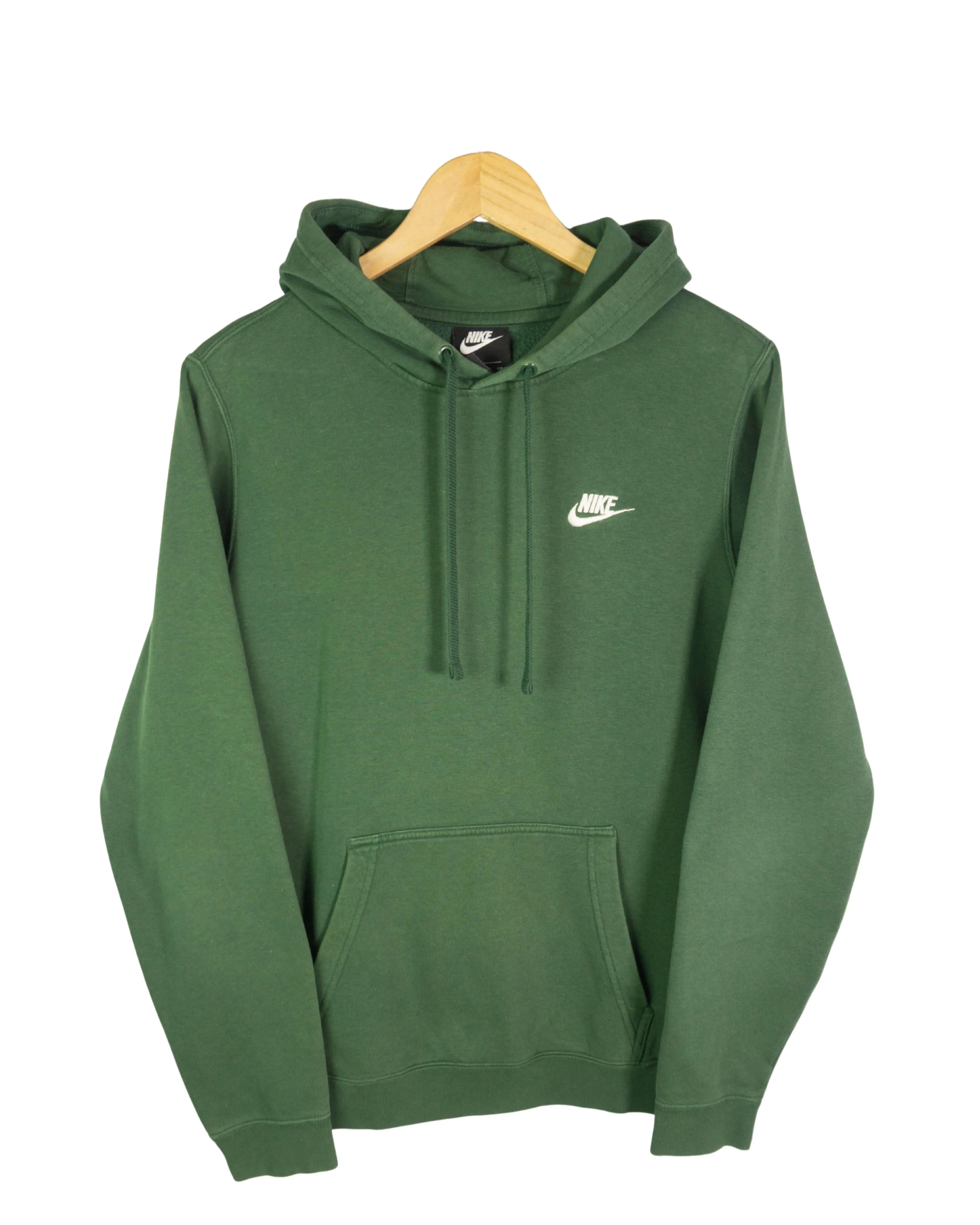 Sudadera Nike con Capucha Verde — Talla S