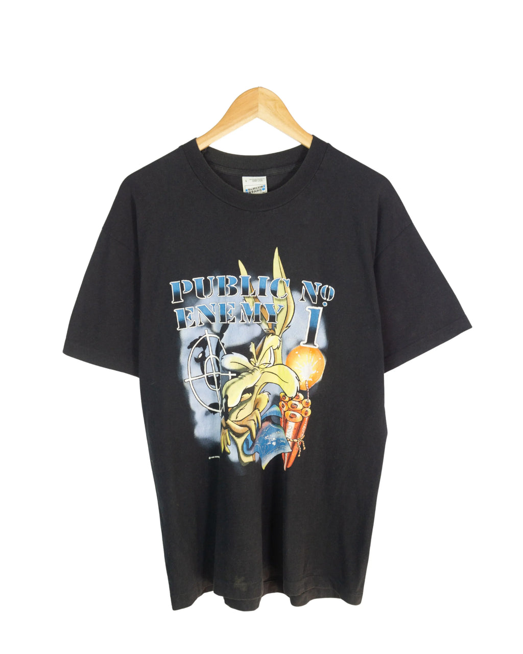 Camiseta screen stars Looney Tunes Public Enemy 1996 L
