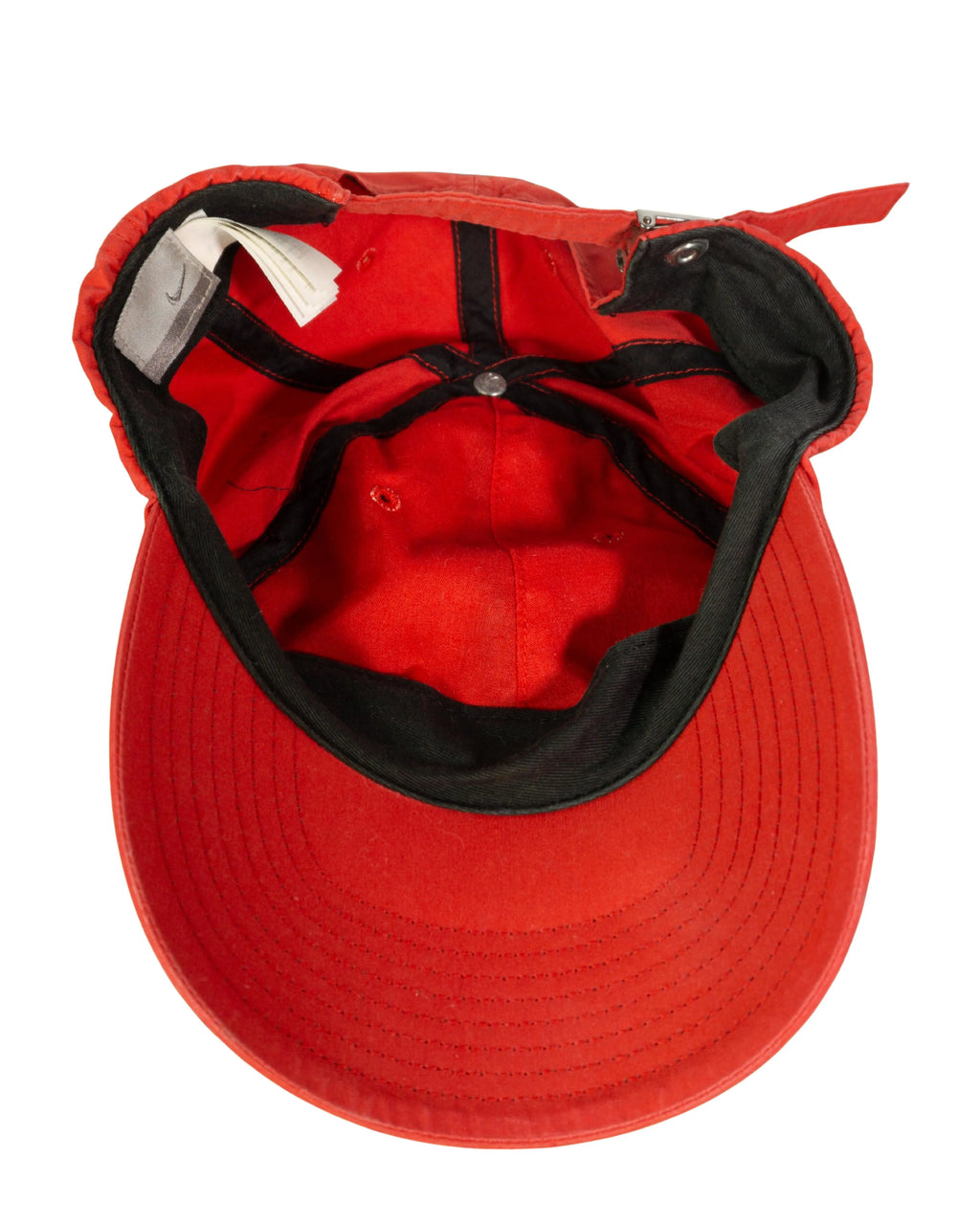 Gorra Nike Metal Swoosh Roja Vintage 00s — Talla M