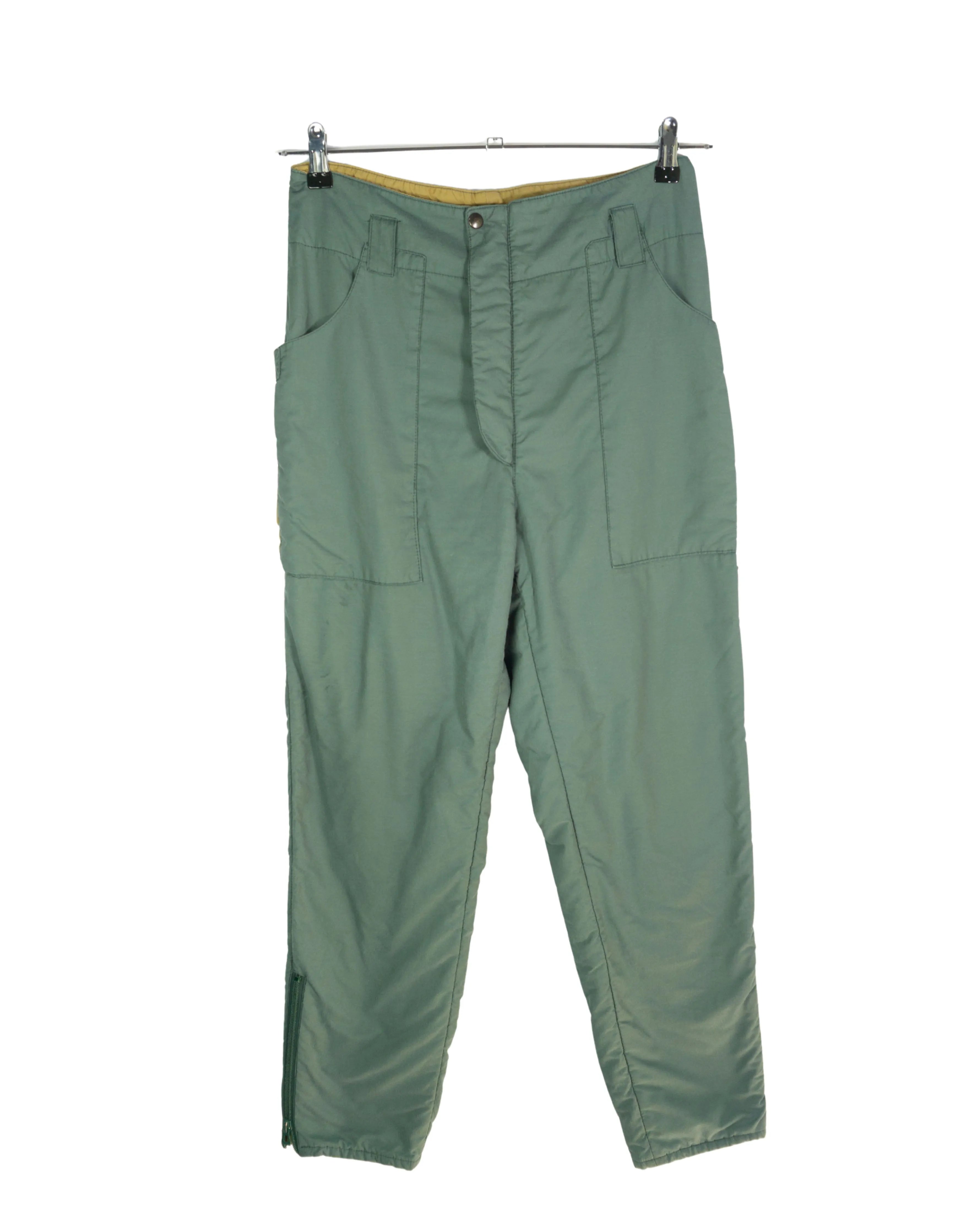 Pantalón de nieve Ellesse vintage 90s verde S