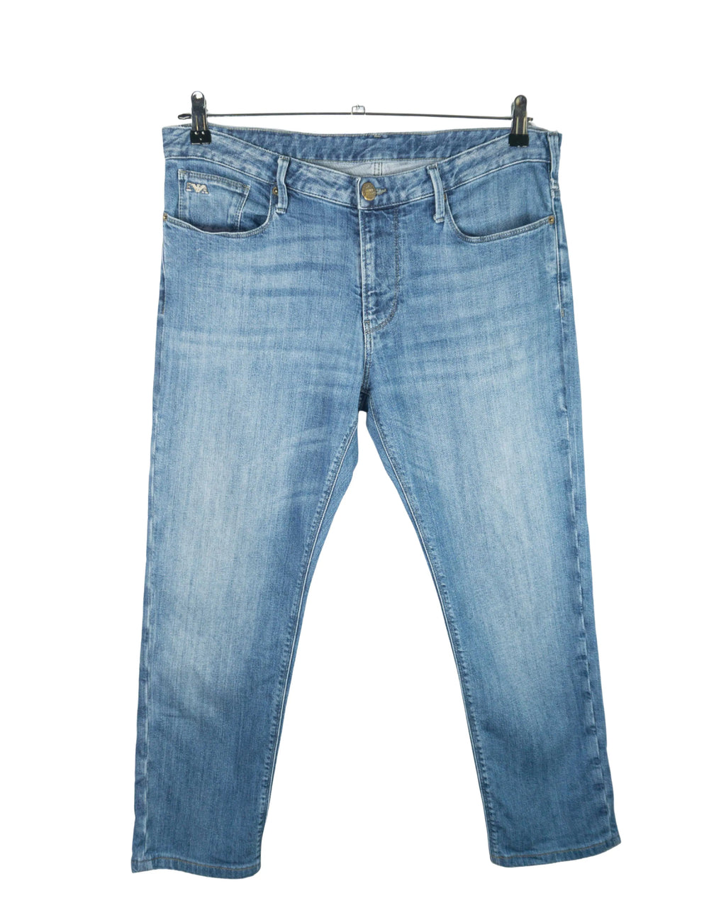 Vaqueros Emporio Armani Slim Azul Claro — Talla 36