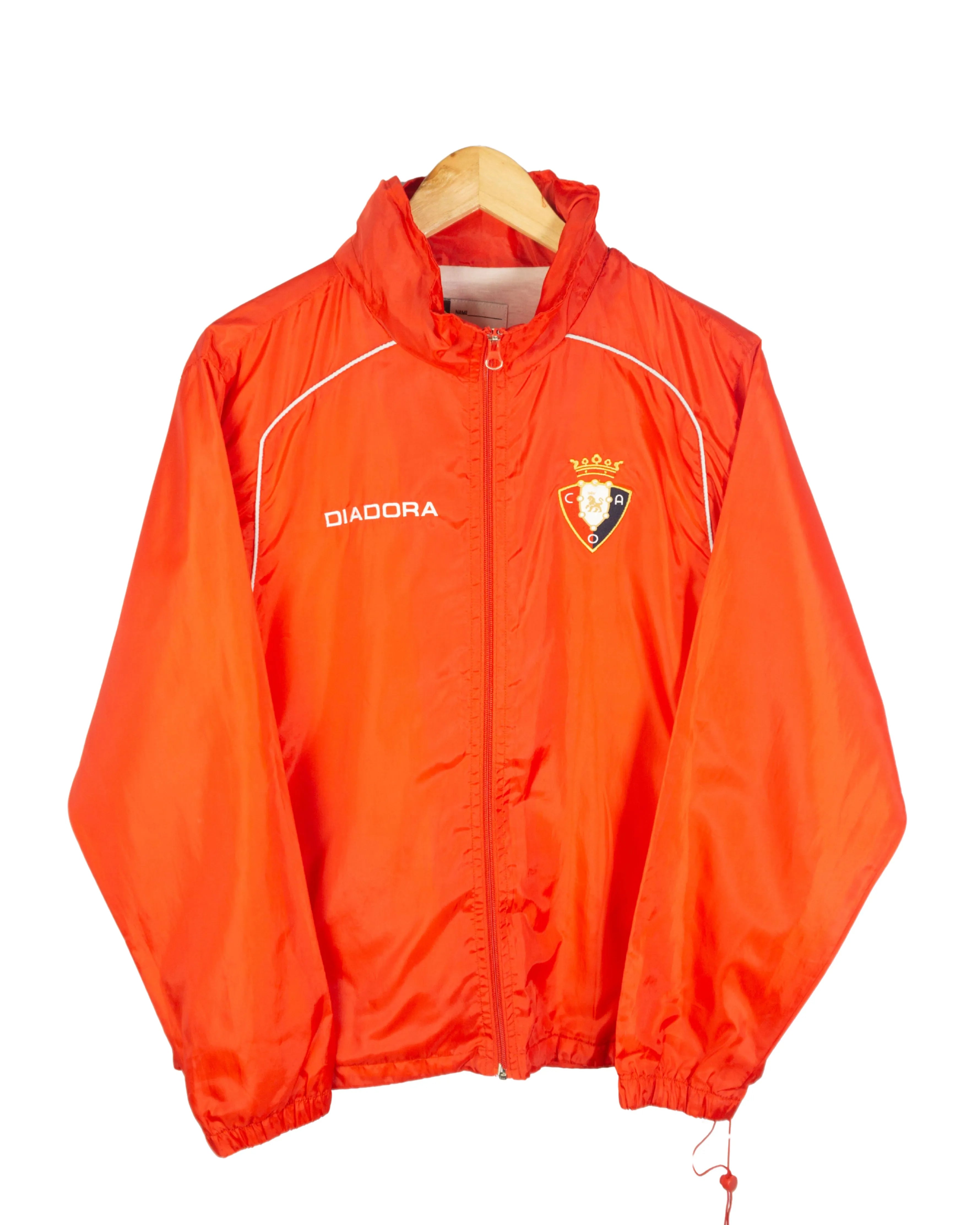 Chaqueta cortavientos Diadora Osasuna roja S