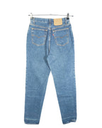 Vaqueros Levis Mom Fit Azul Vintage 90s Mujer — Talla 29