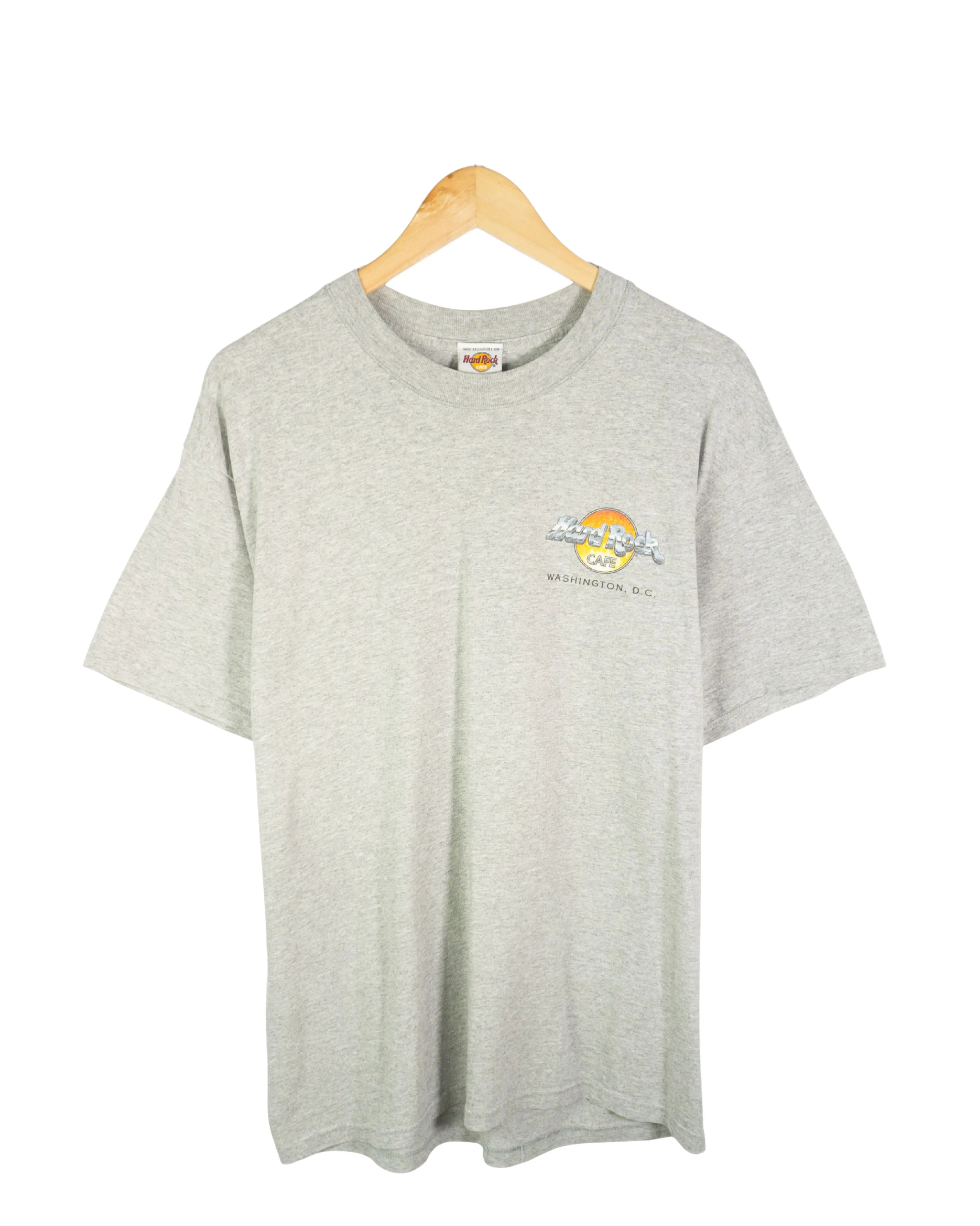 Camiseta Hard Rock vintage 90s gris M