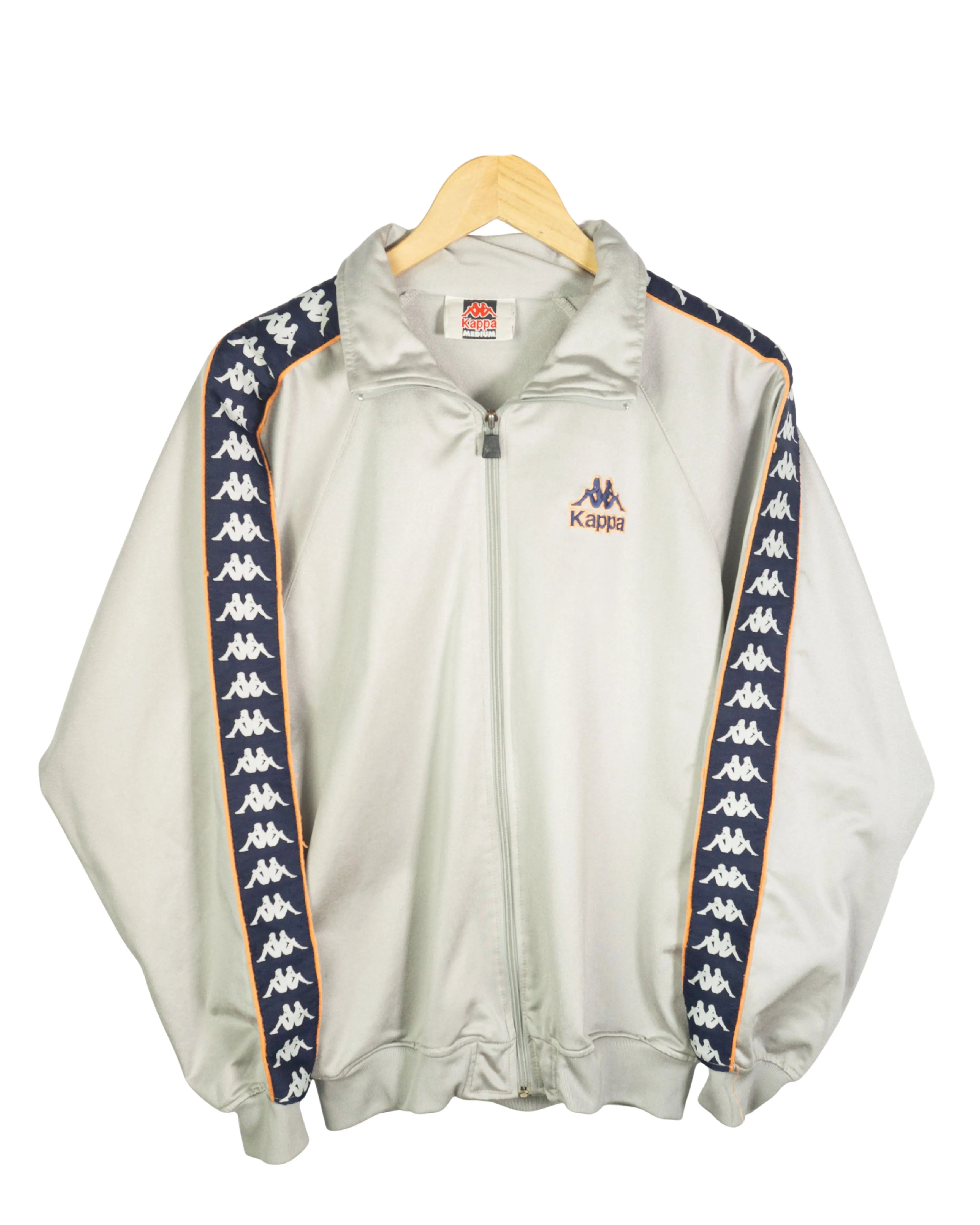 Chaqueta deportiva Kappa vintage 90s gris M