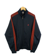 Chaqueta Nike Azul Marino Granate Vintage 00s — Talla XL