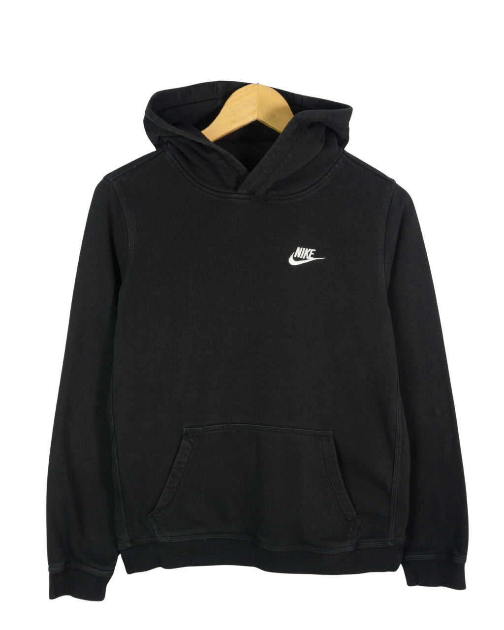Sudadera Nike Sportswear Negra con Capucha — Talla XS