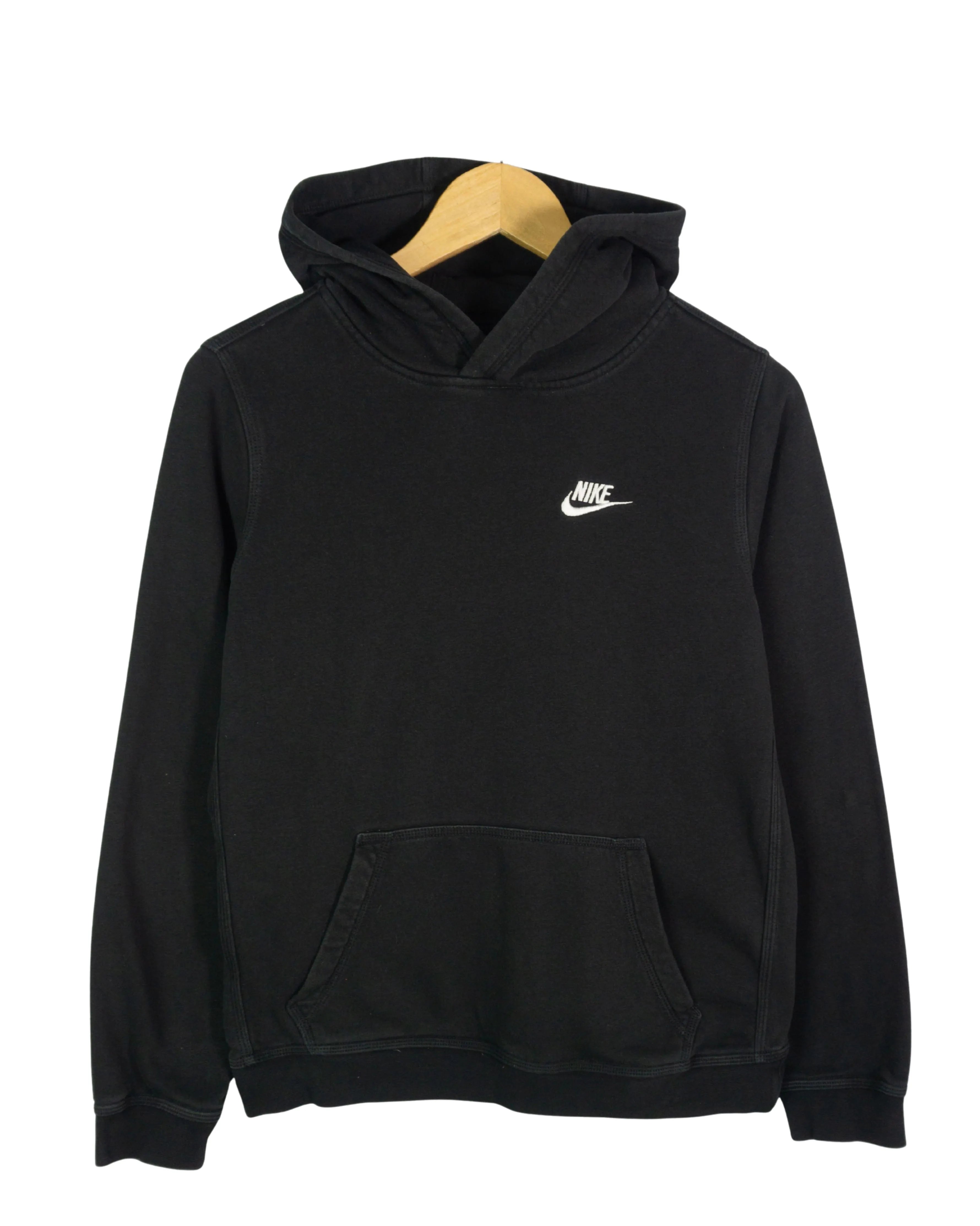 Sudadera Nike Sportswear Negra con Capucha — Talla XS