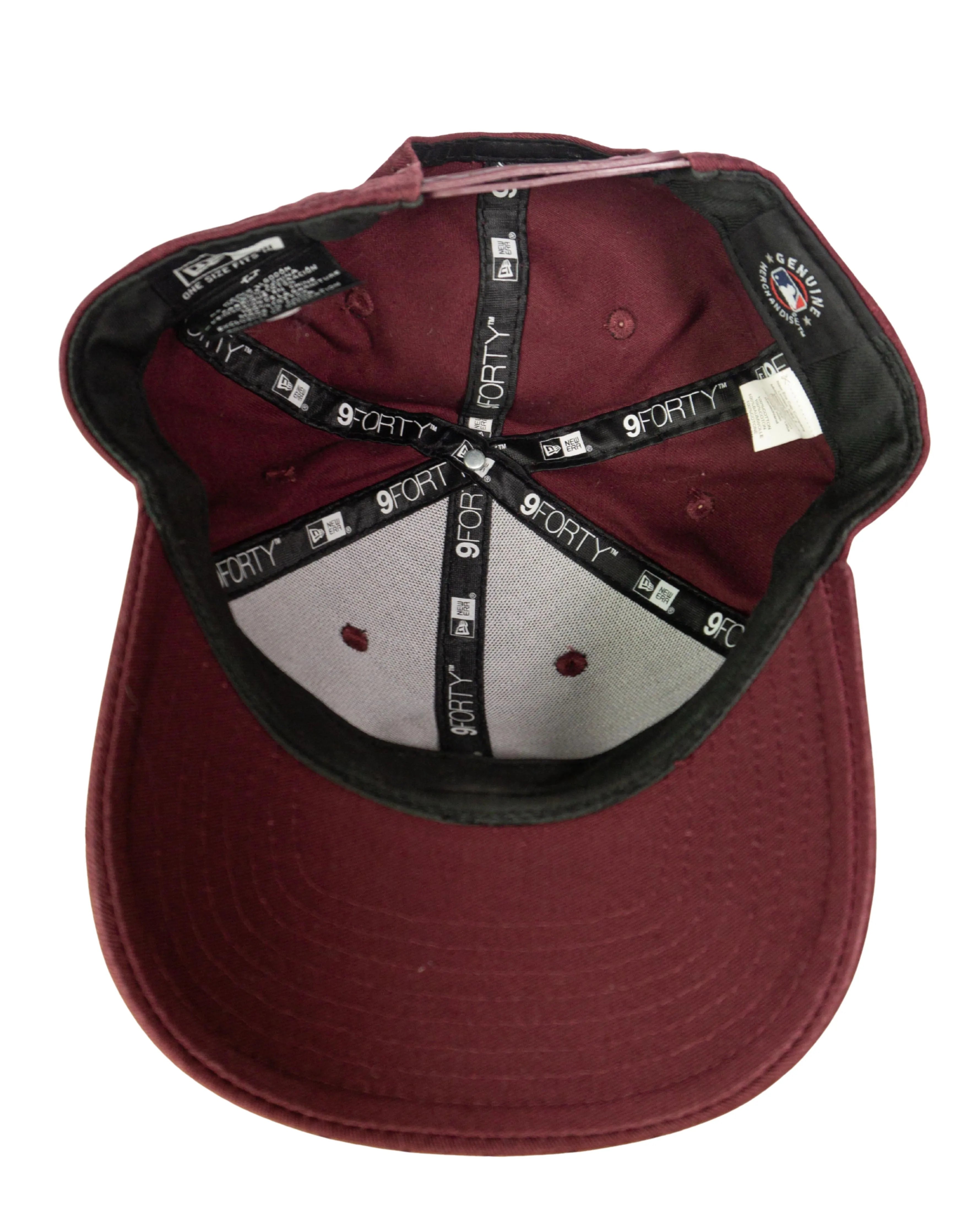 Gorra New Era Yankees Burdeos Tono sobre Tono — Talla M