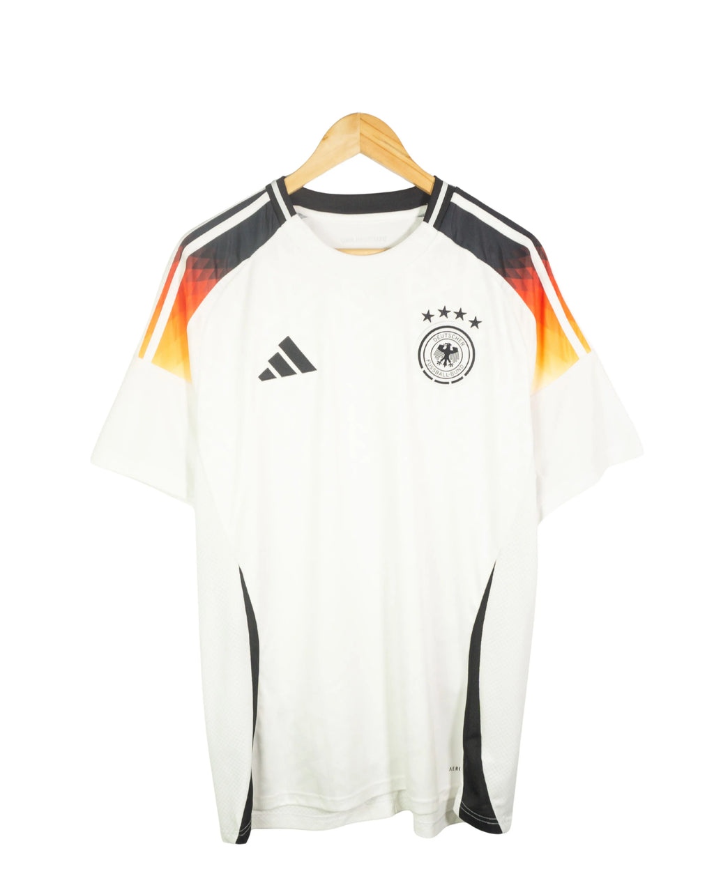Camiseta Alemania Adidas Euro 2024 Blanca — Talla XL