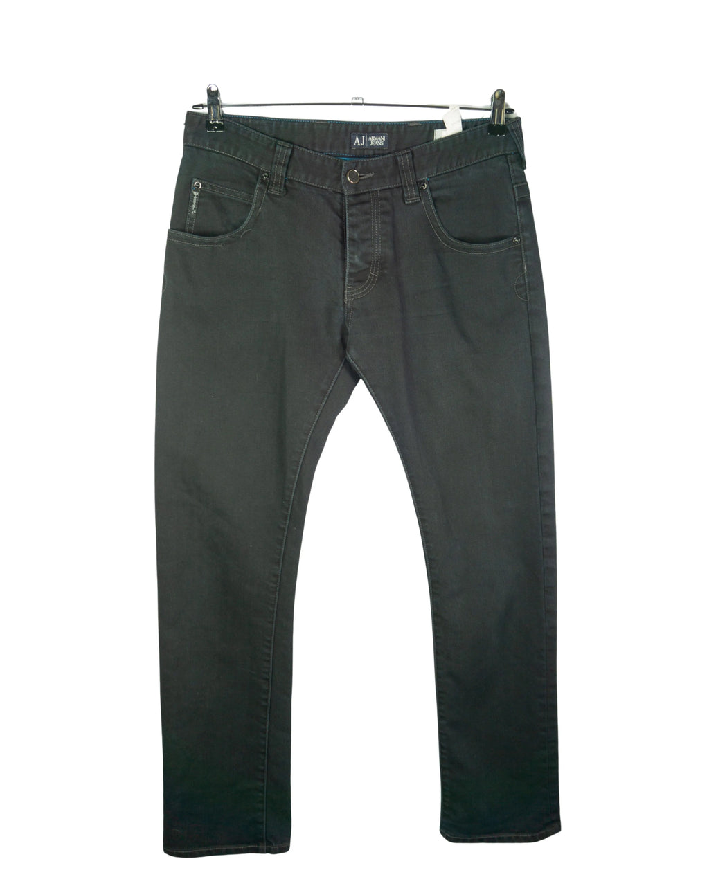 Vaqueros Armani Jeans J08 Slim Negro — Talla W33