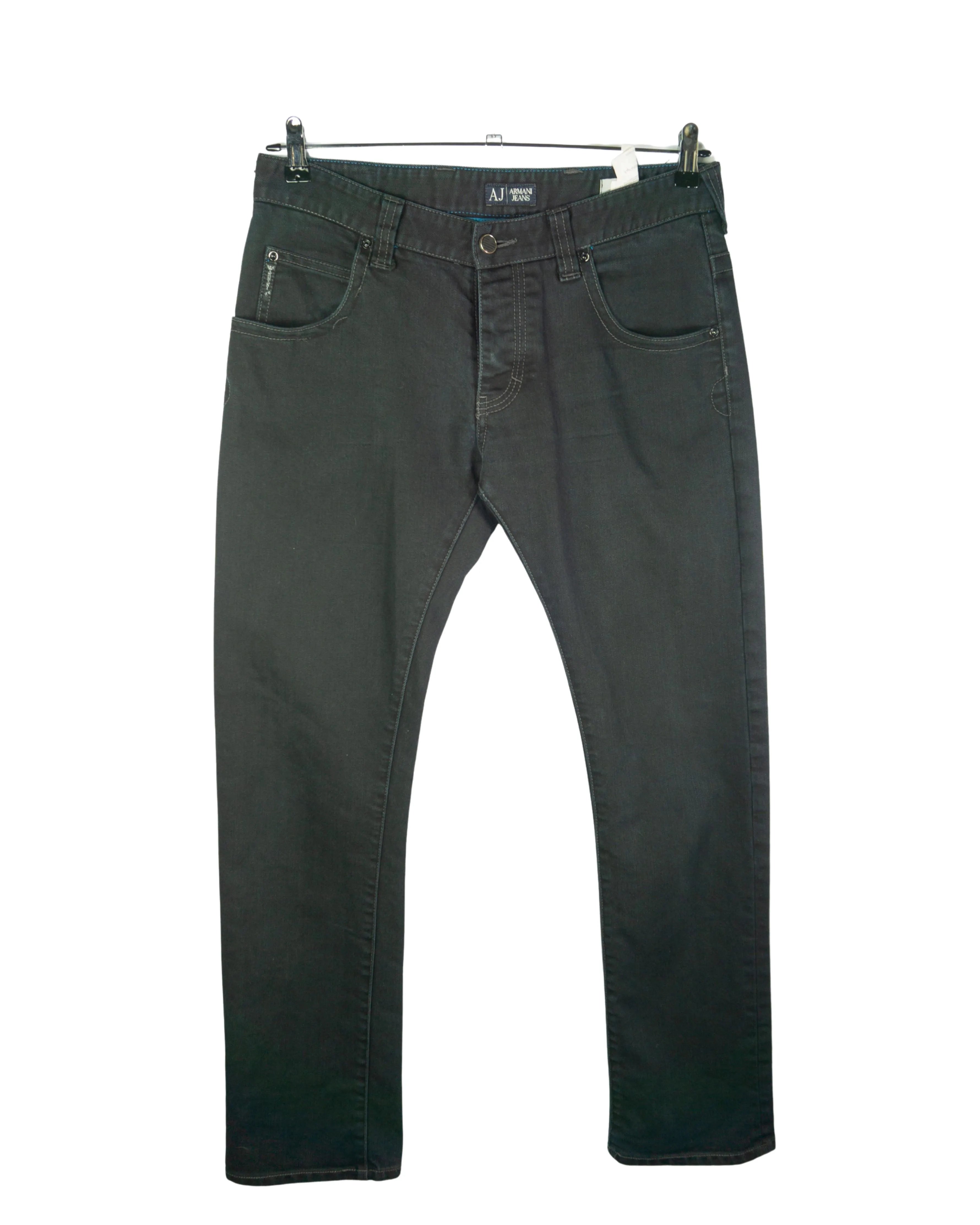 Vaqueros Armani Jeans J08 Slim Negro — Talla W33