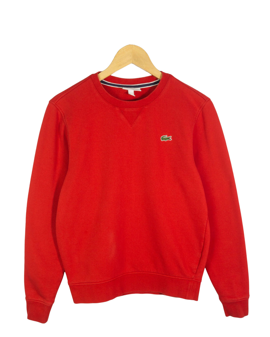 Sudadera Lacoste Sport Roja — Talla XS