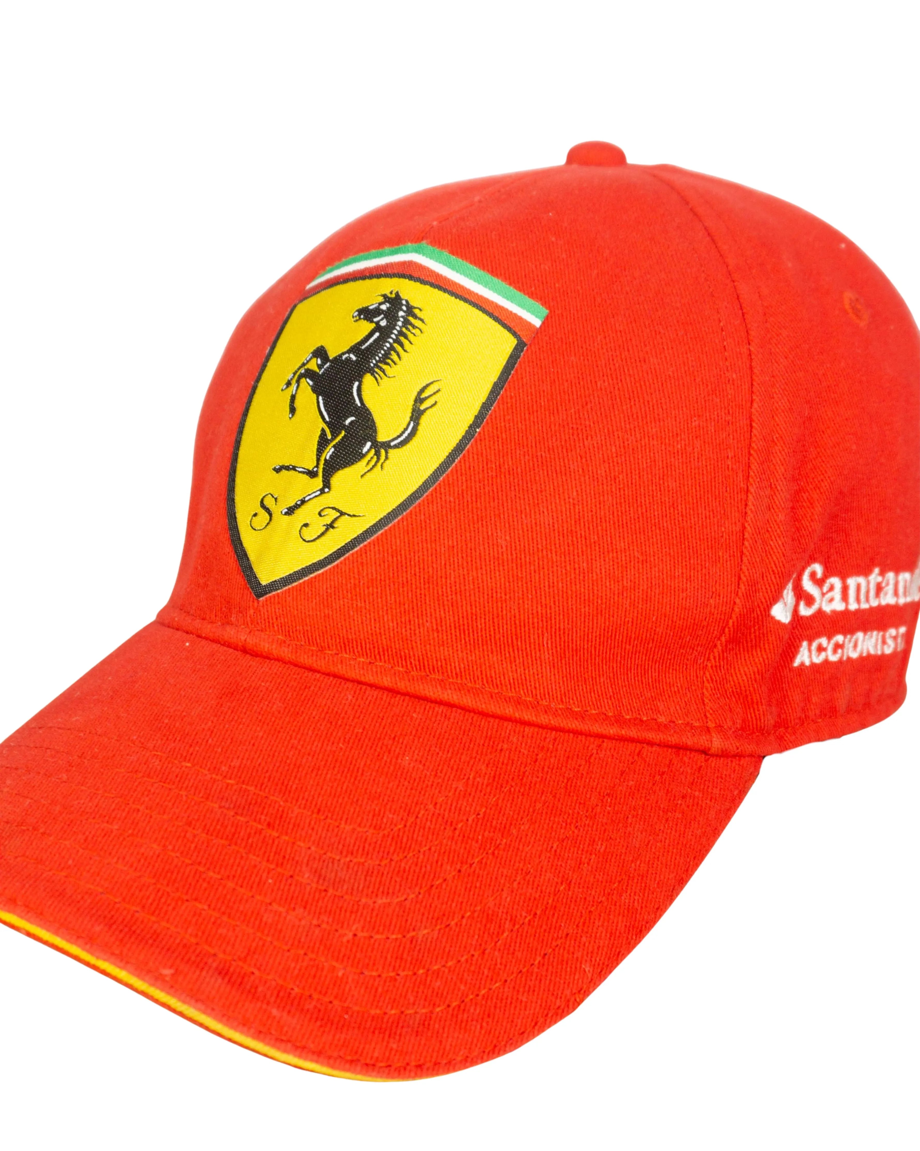 Gorra Ferrari Scuderia Roja con Escudo — Talla M