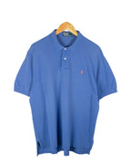 Polo Ralph Lauren Azul Logo Naranja Vintage 00s — Talla XL