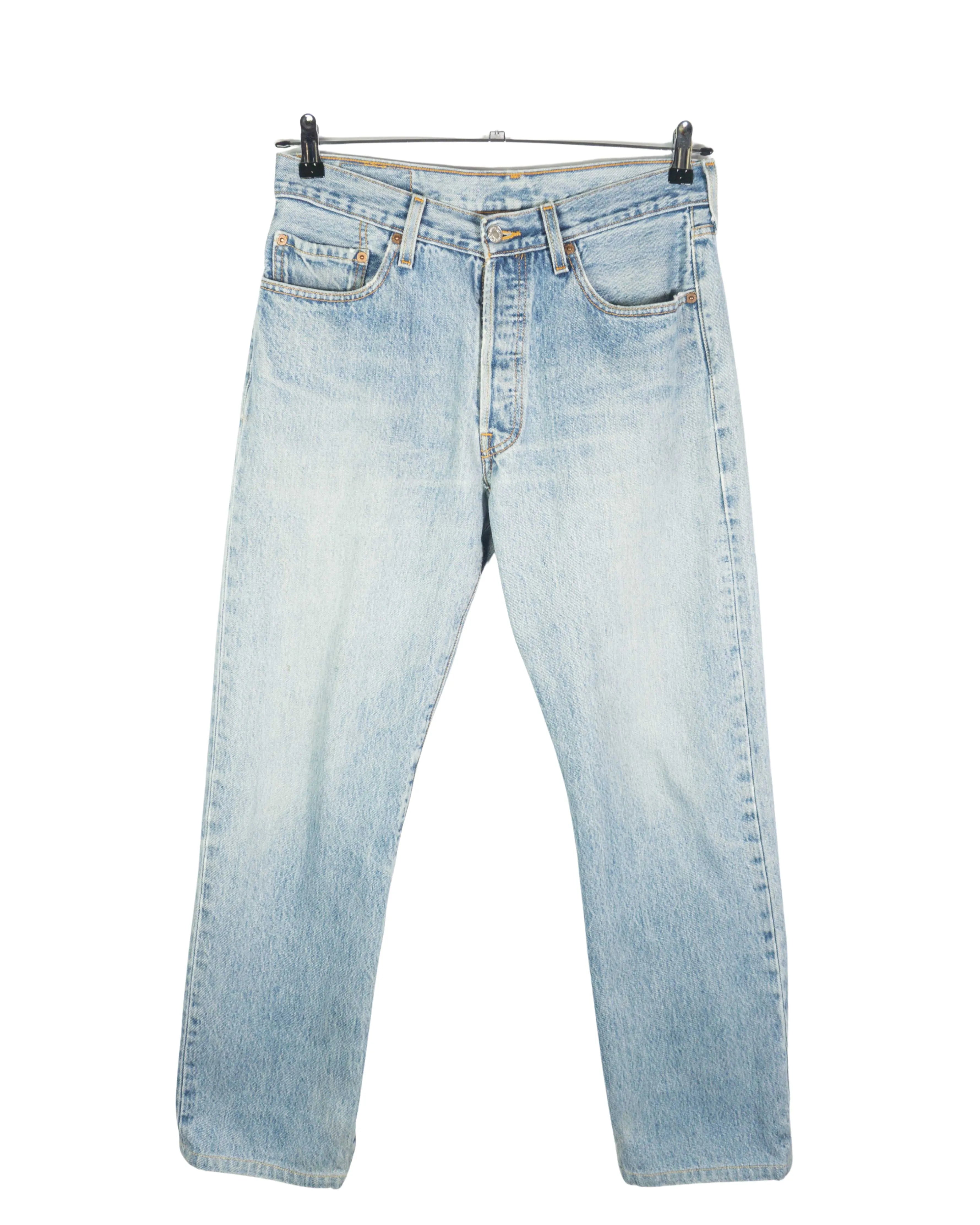 Vaqueros Levi's 501 Vintage 00s Azul Claro — W33